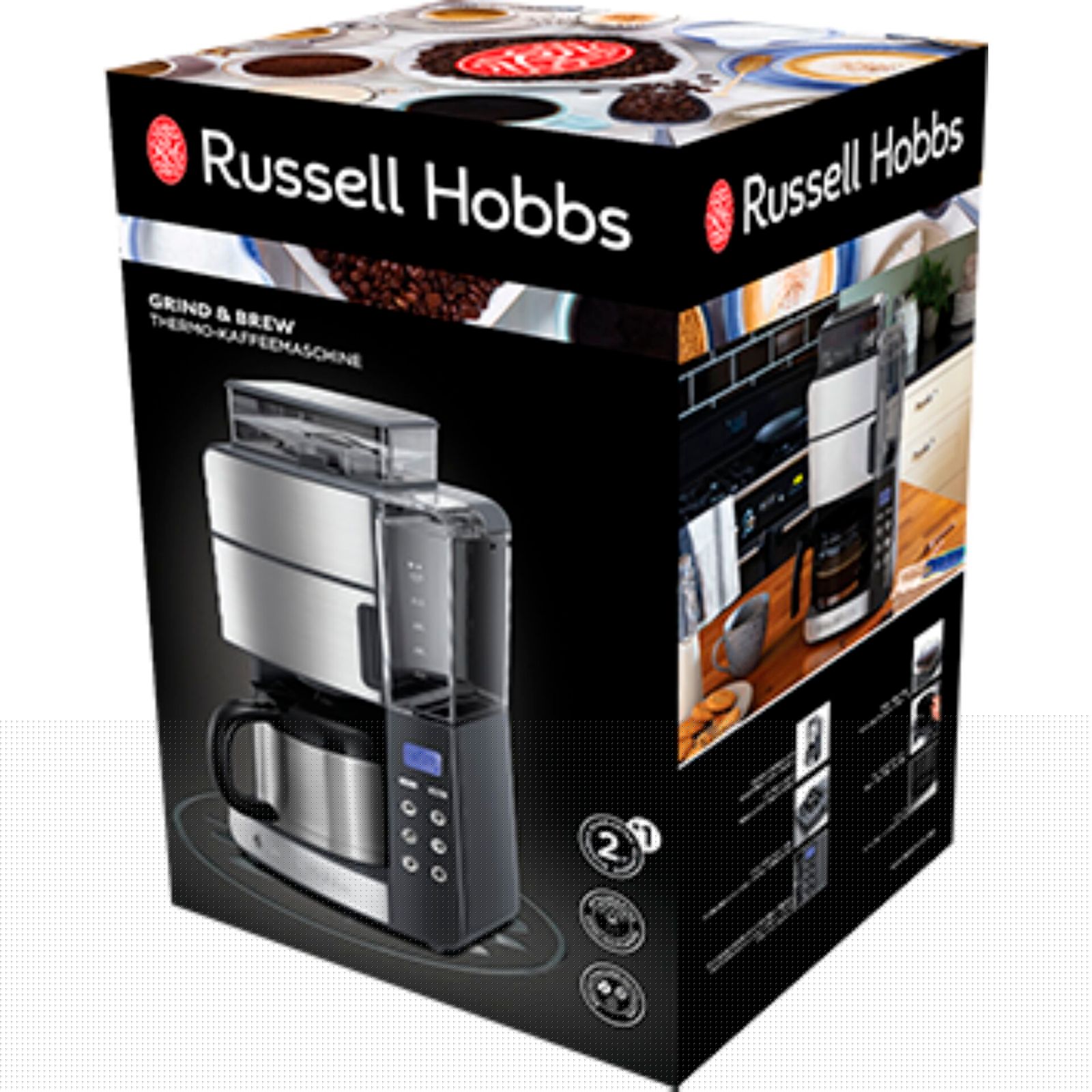 Russell Hobbs 25620-56 Grind&Brew Dig. Thermo-Kaffeem.