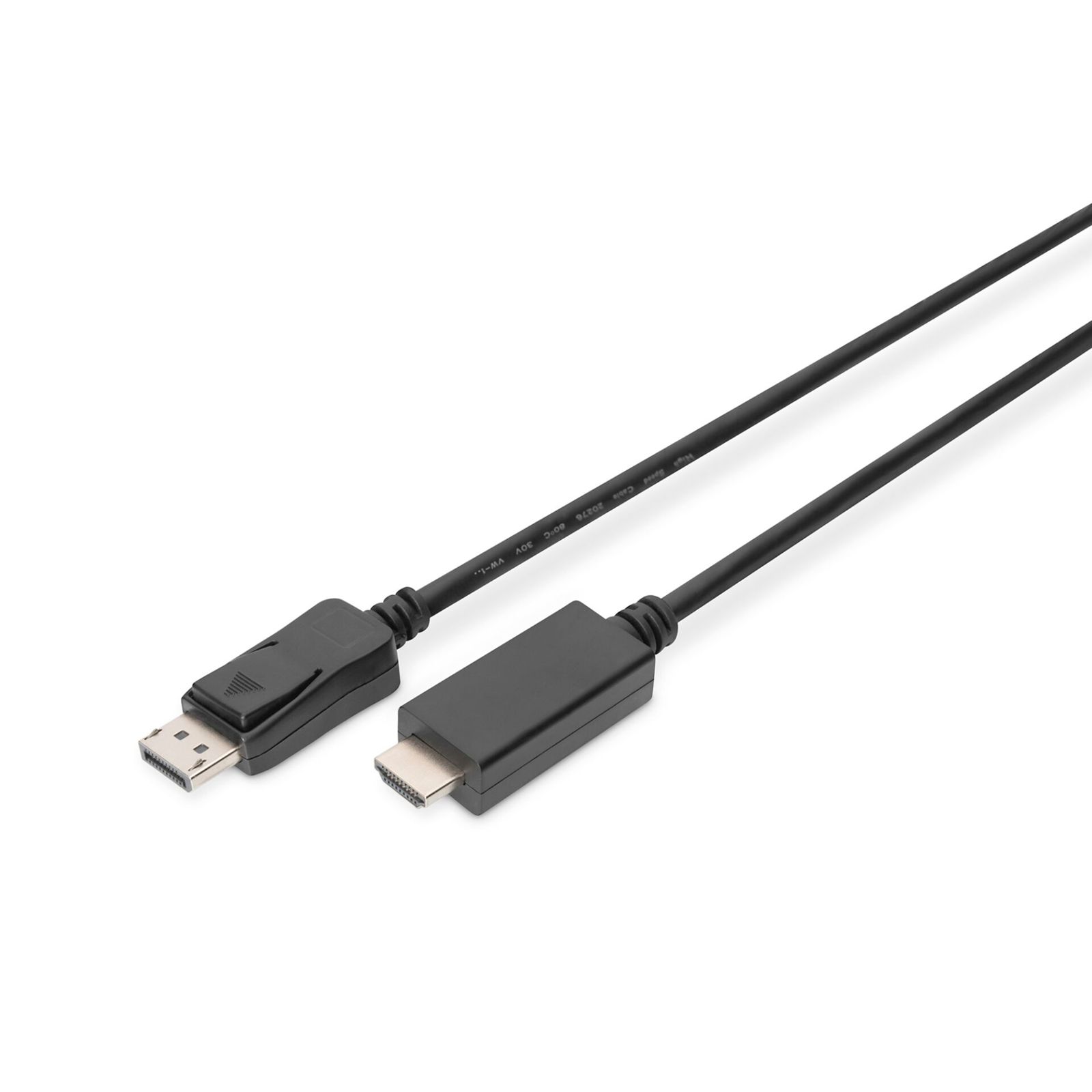 DIGITUS DisplayPort Adapterkabel DP-HDMI Typ A 3m AK-340303-