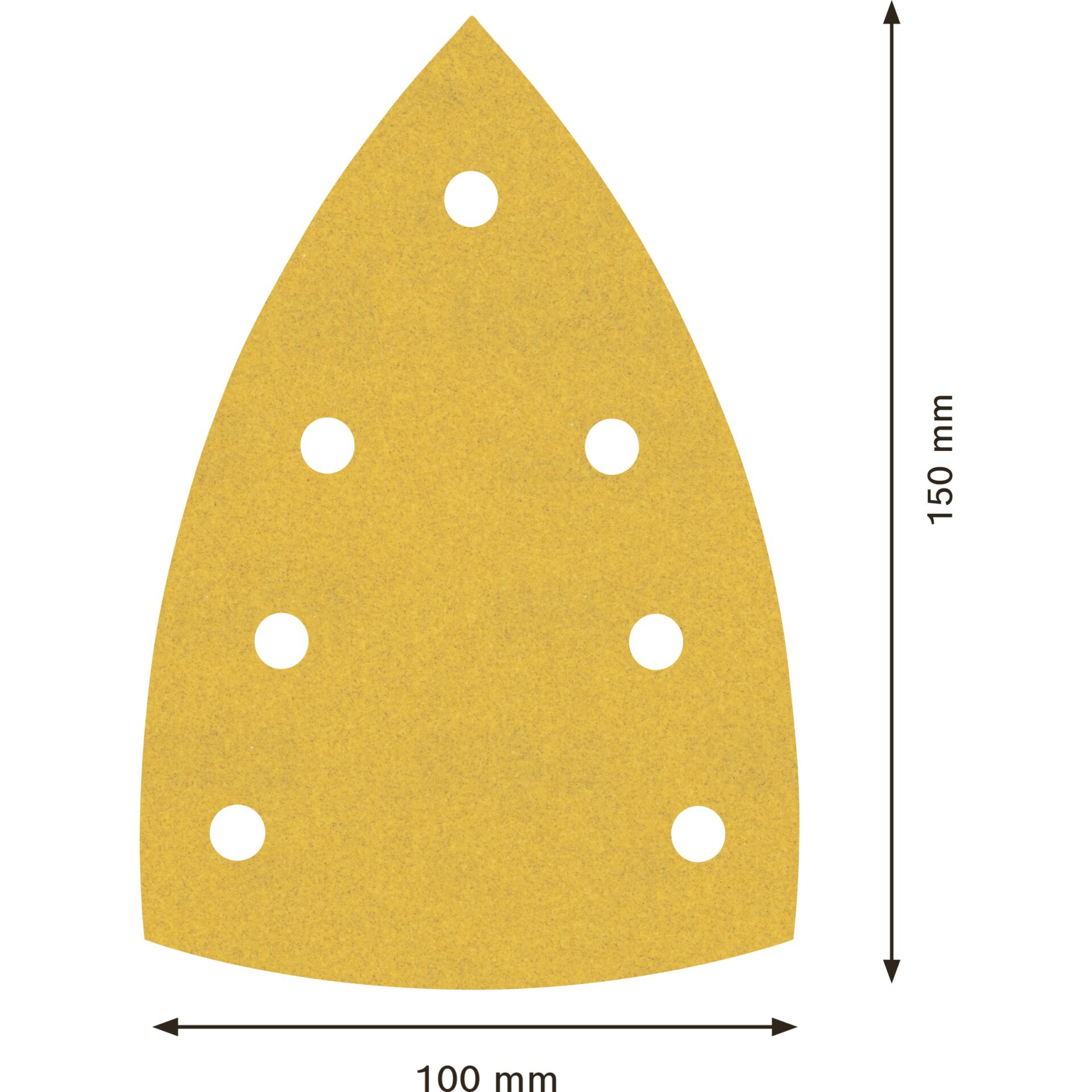 Bosch fog.abrasivo C470,100x150 mm,K240,10x