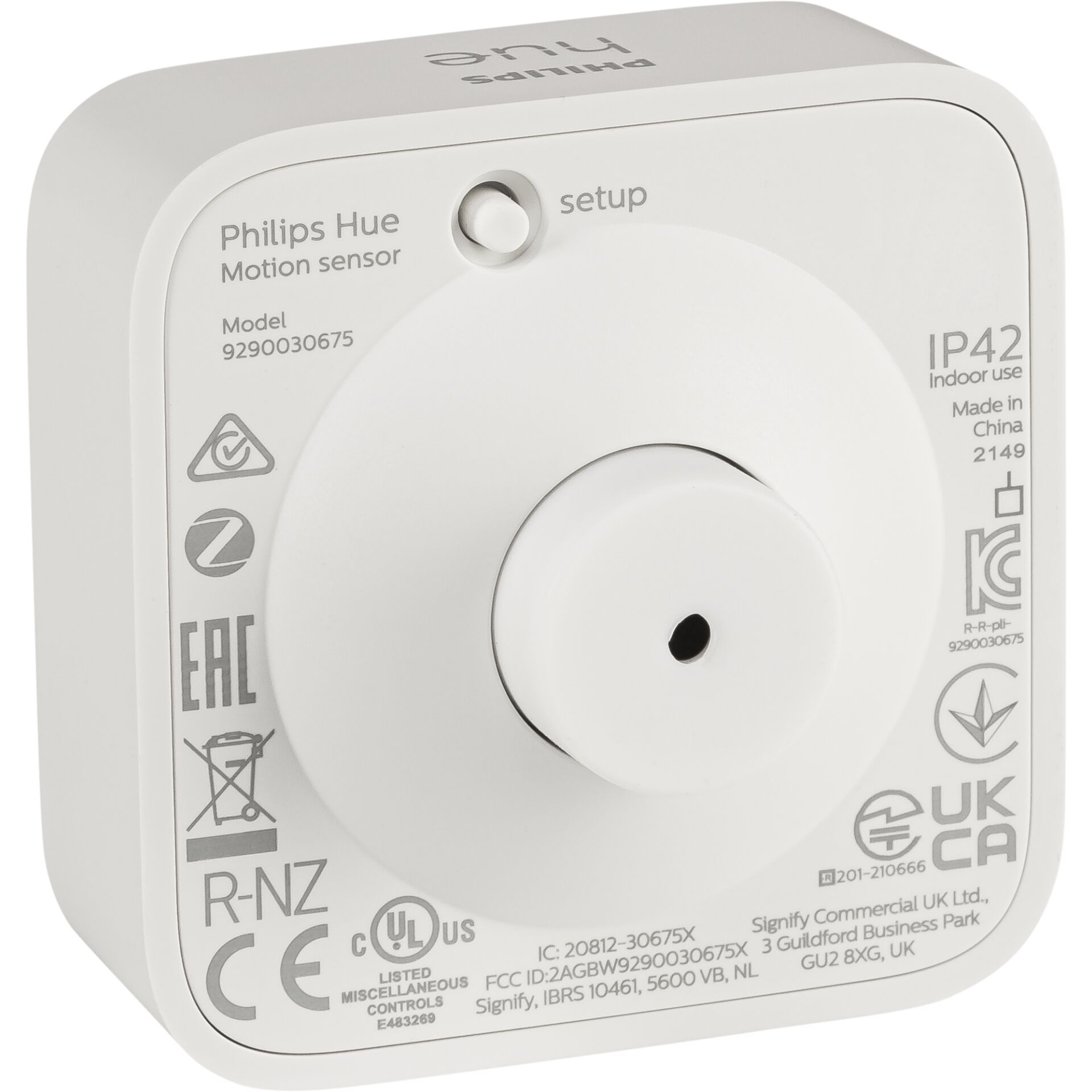 Philips Hue sensore di movimento senza fili, inter.,sensore