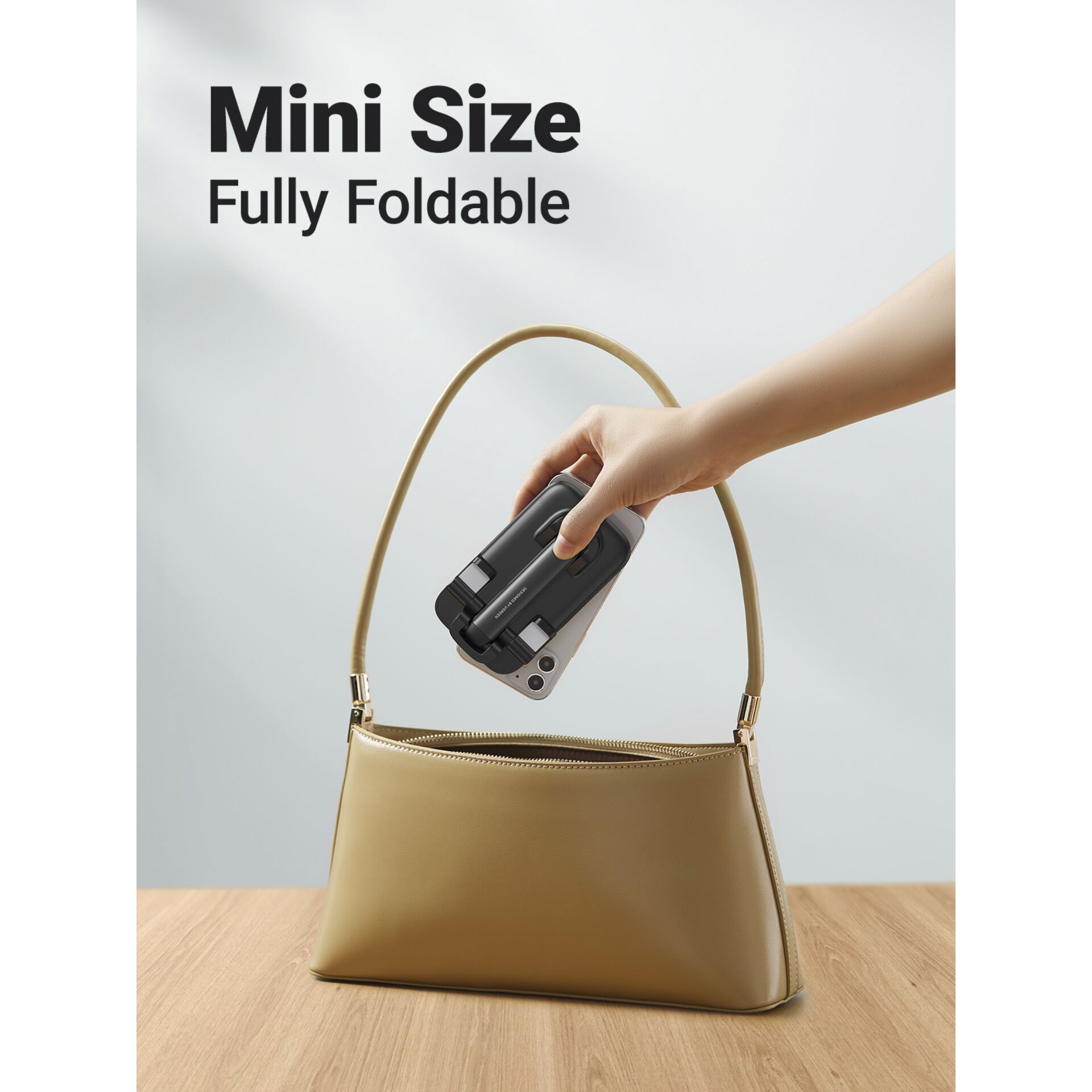 UGREEN Foldable Multi-Angle Phone Desktop Stand nero