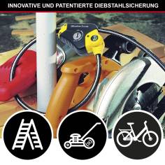 Master Lock verstellbares Python Verschlusskabel 10mm 8433EU 2