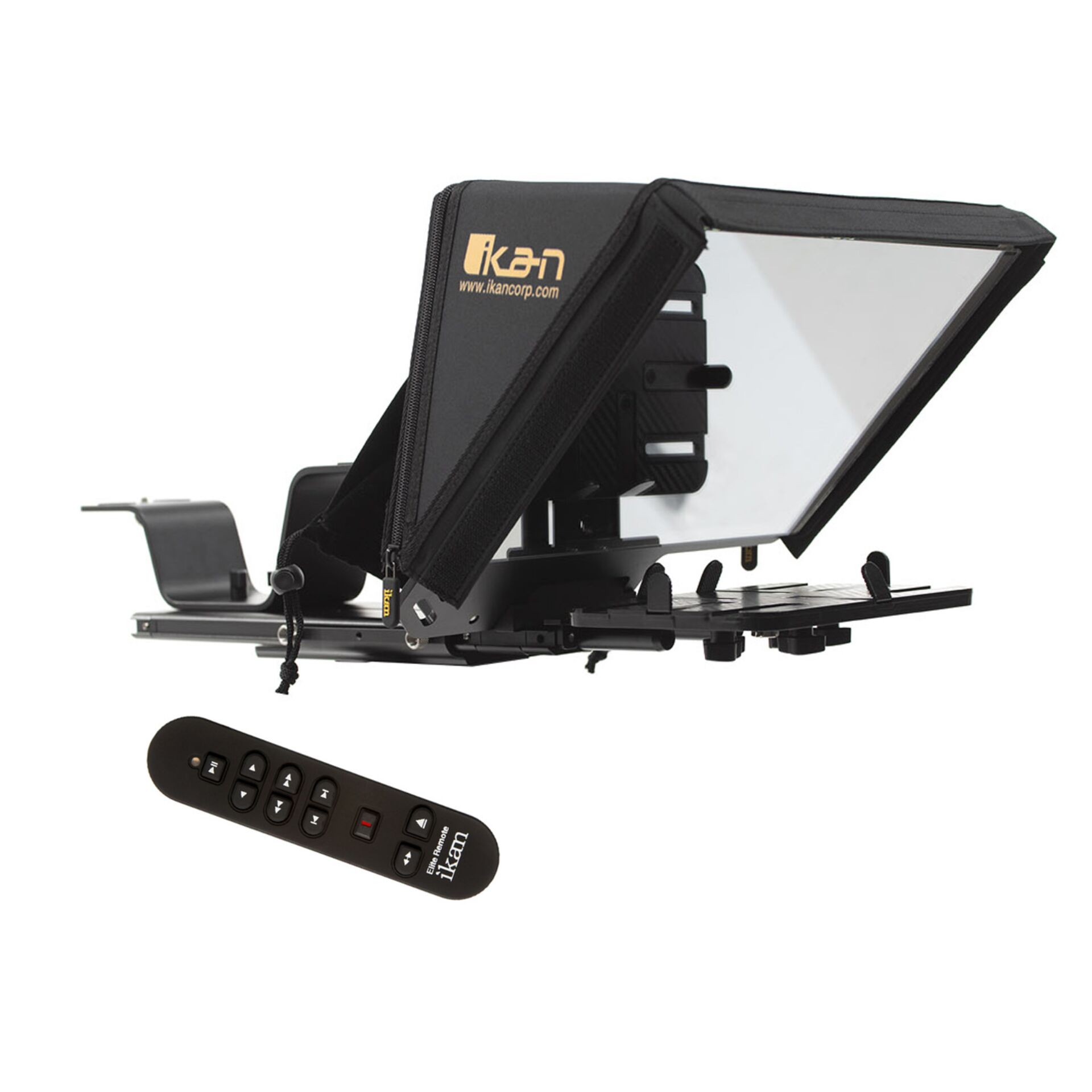 Ikan Elite universal tablet teleprompter con telecomando