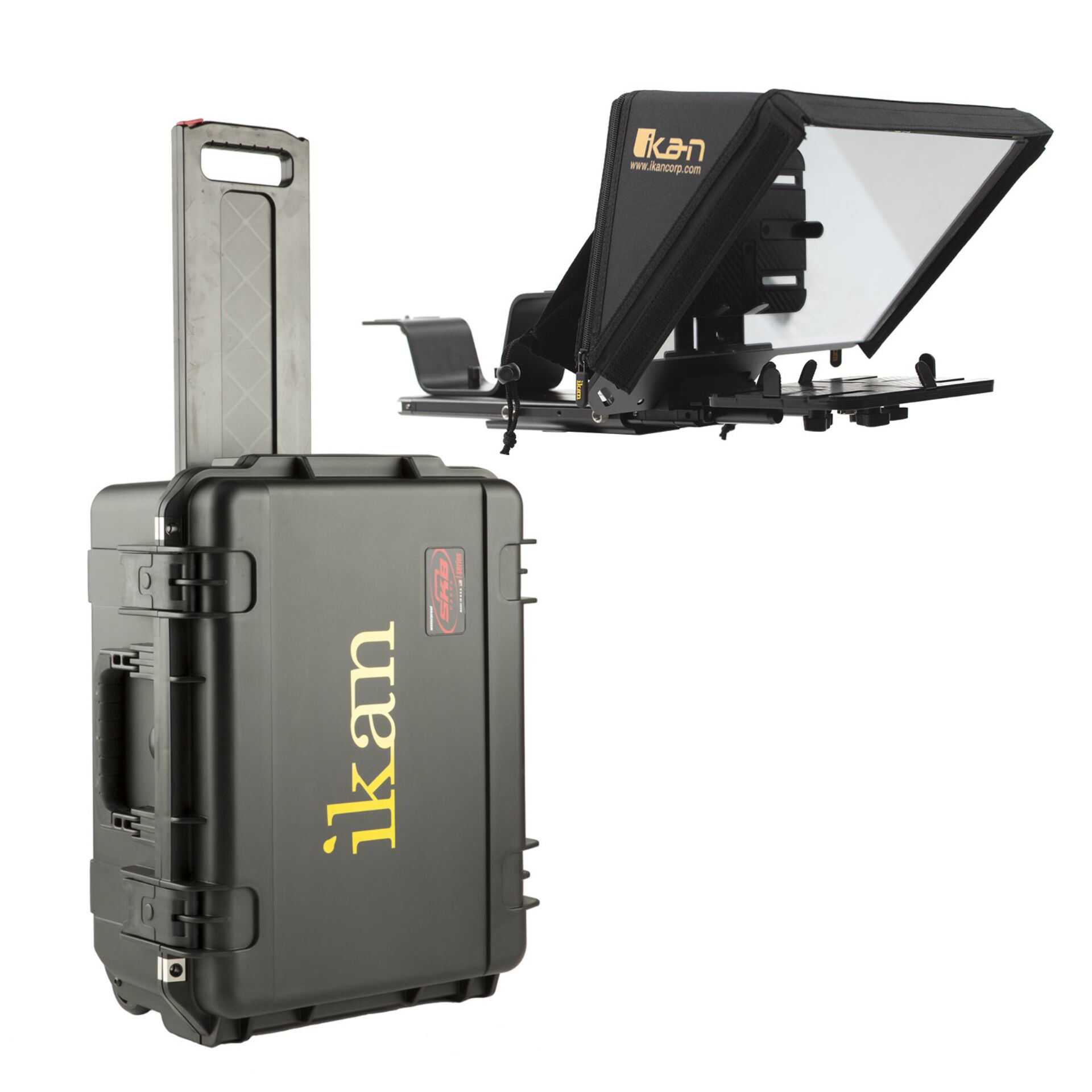 Ikan Elite Universal Tablet teleprompter kit da viaggio