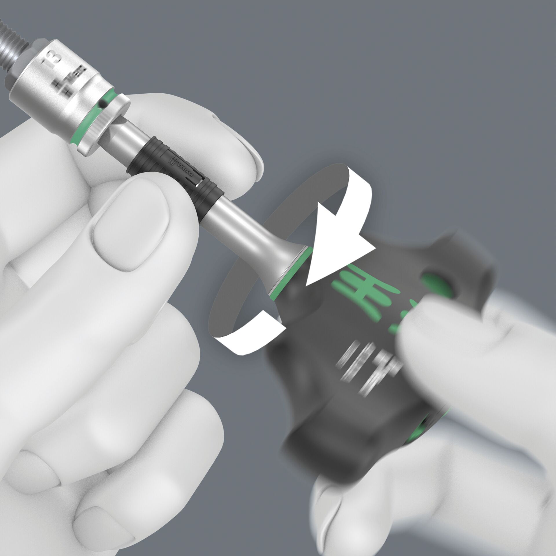 Wera 411 A RA Quergriff
