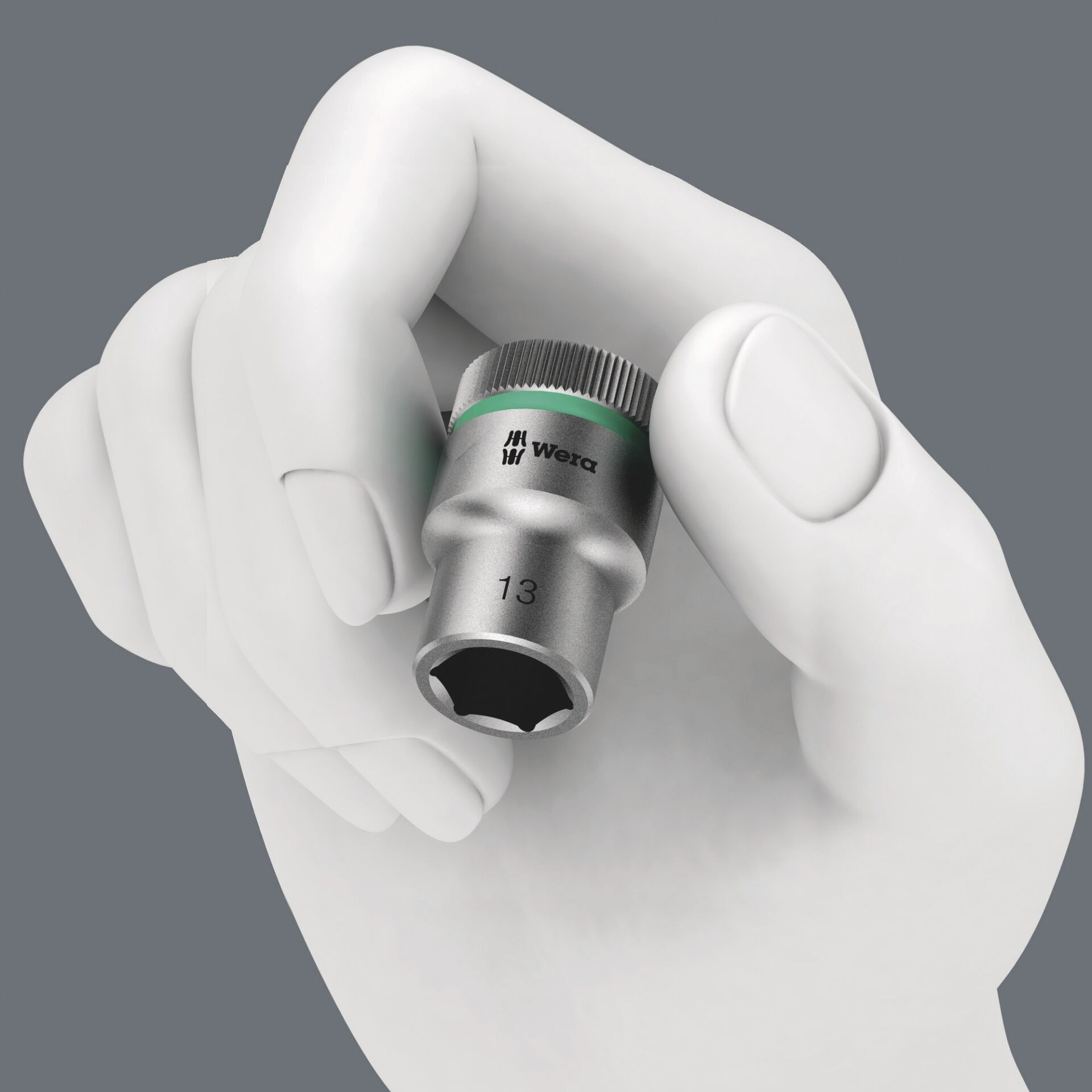 Wera Nuss-Magnetleiste A 4 Zyklop Steckschluesseleinsatz