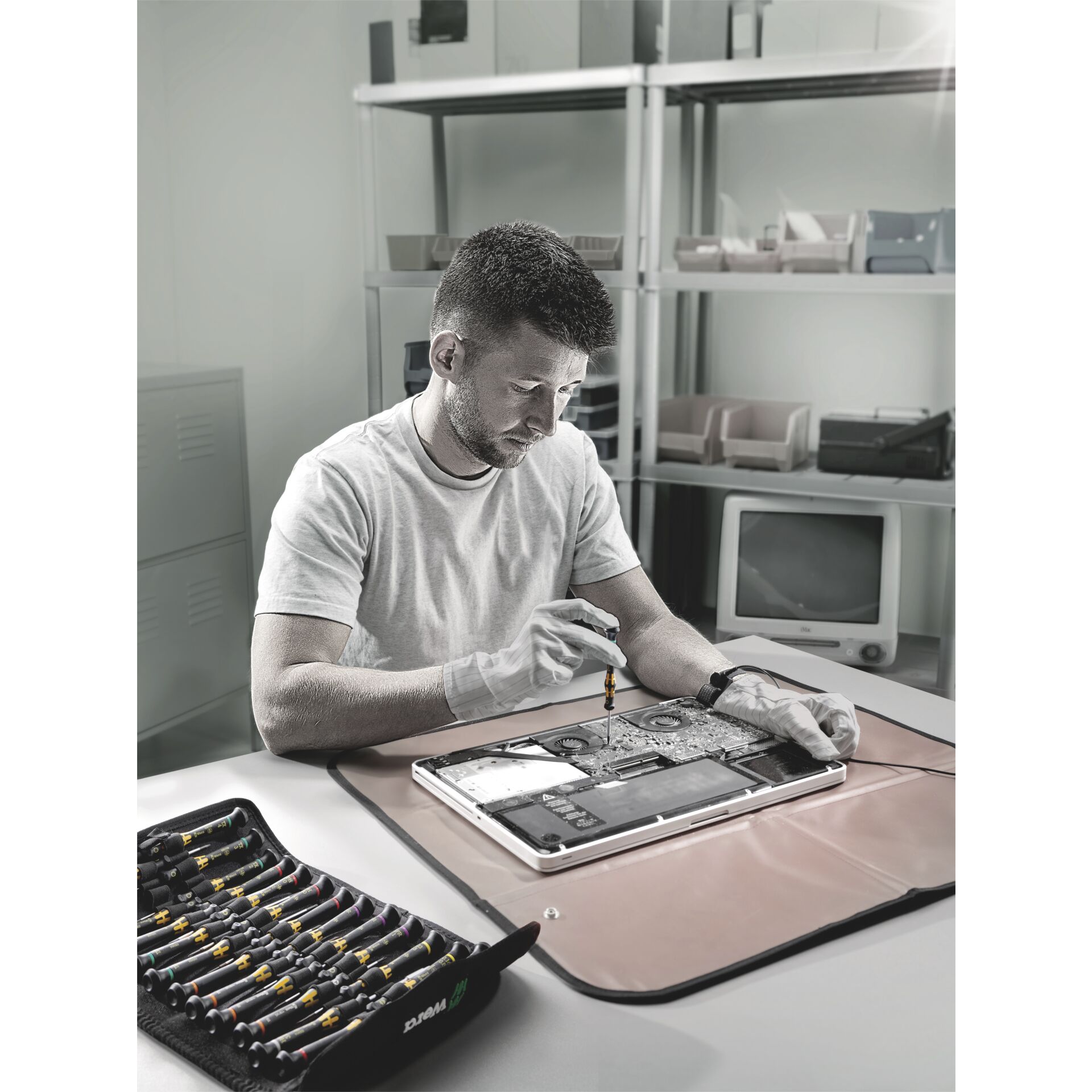 Wera Kraftform Micro ESD Big Pack 1 Elektronik-Schraubendreh