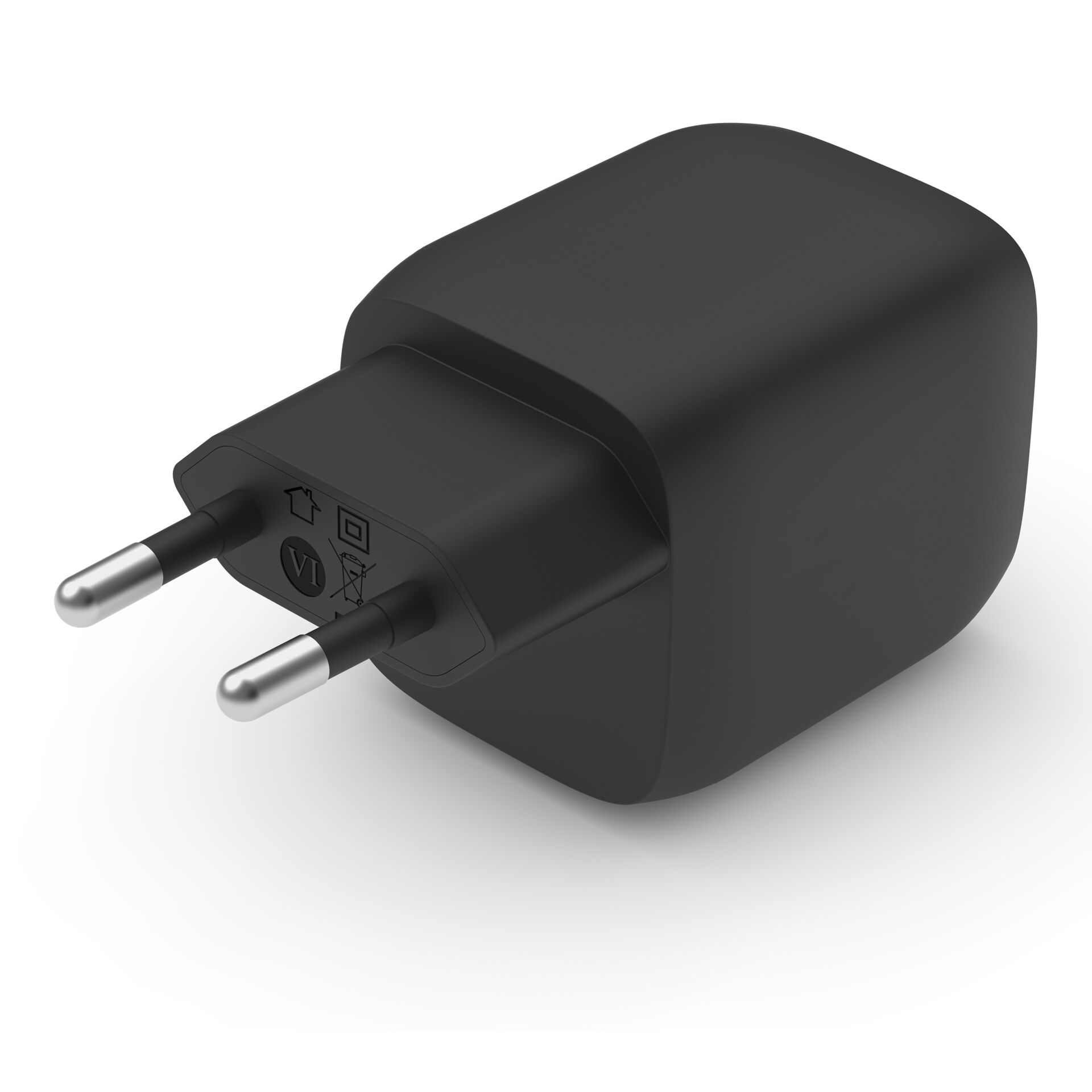 Belkin Netzladegerät 2xUSB-C 45W PD 3.0, PPS, schwarz  WCH01
