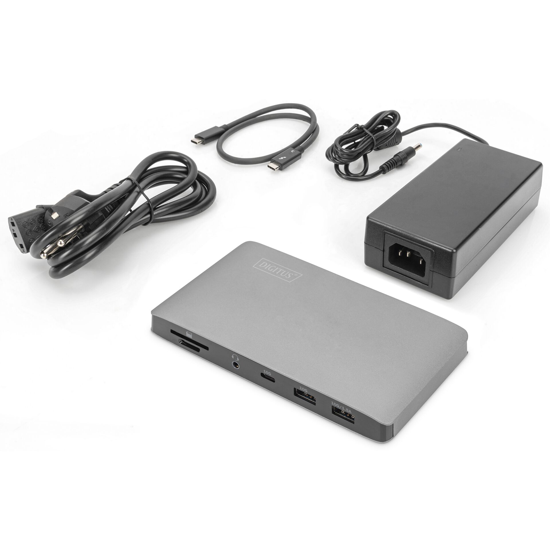 DIGITUS Thunderbolt 3 Dockingstation 8K, USB Type-C