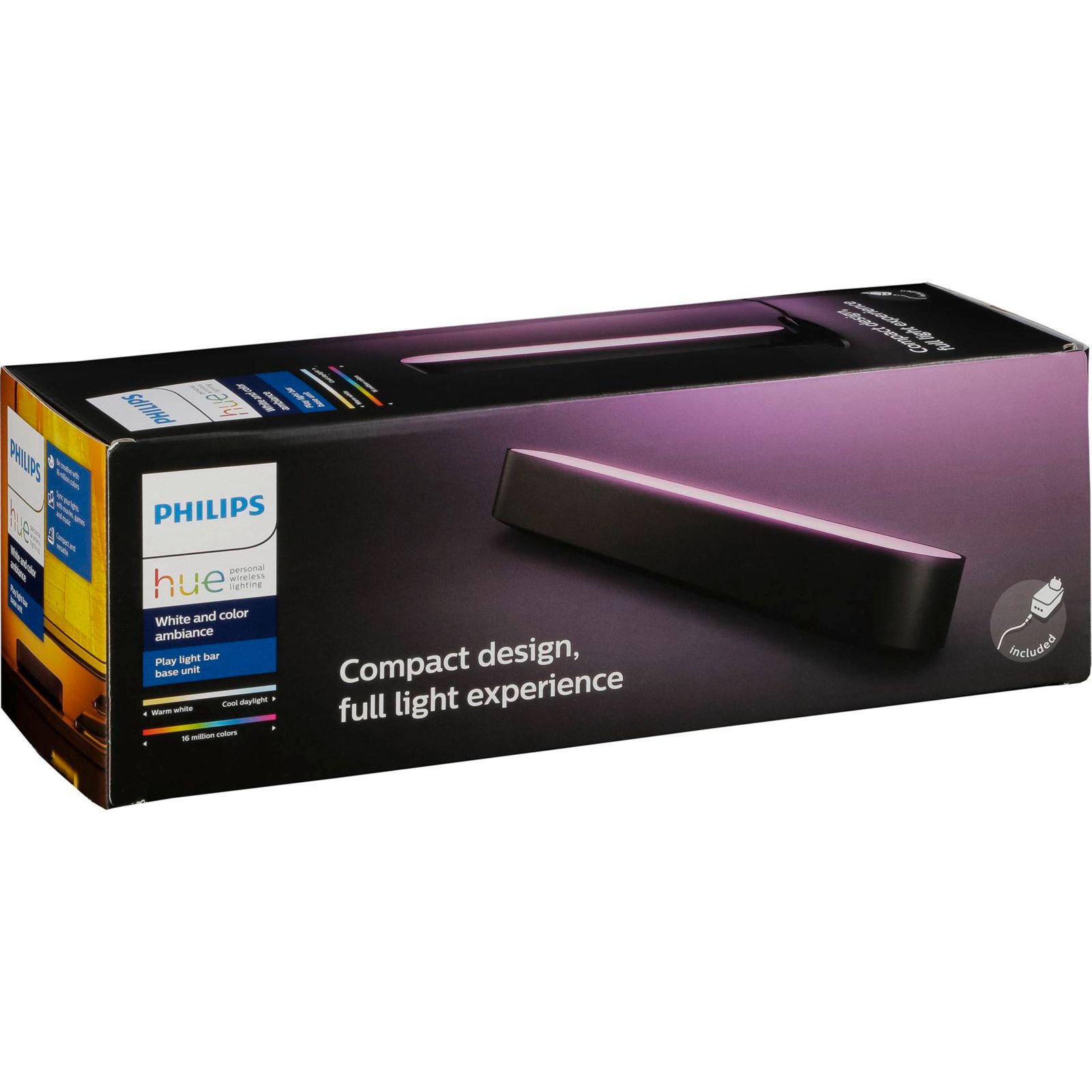Philips Hue Play LED Lichtbar 1x basis nero