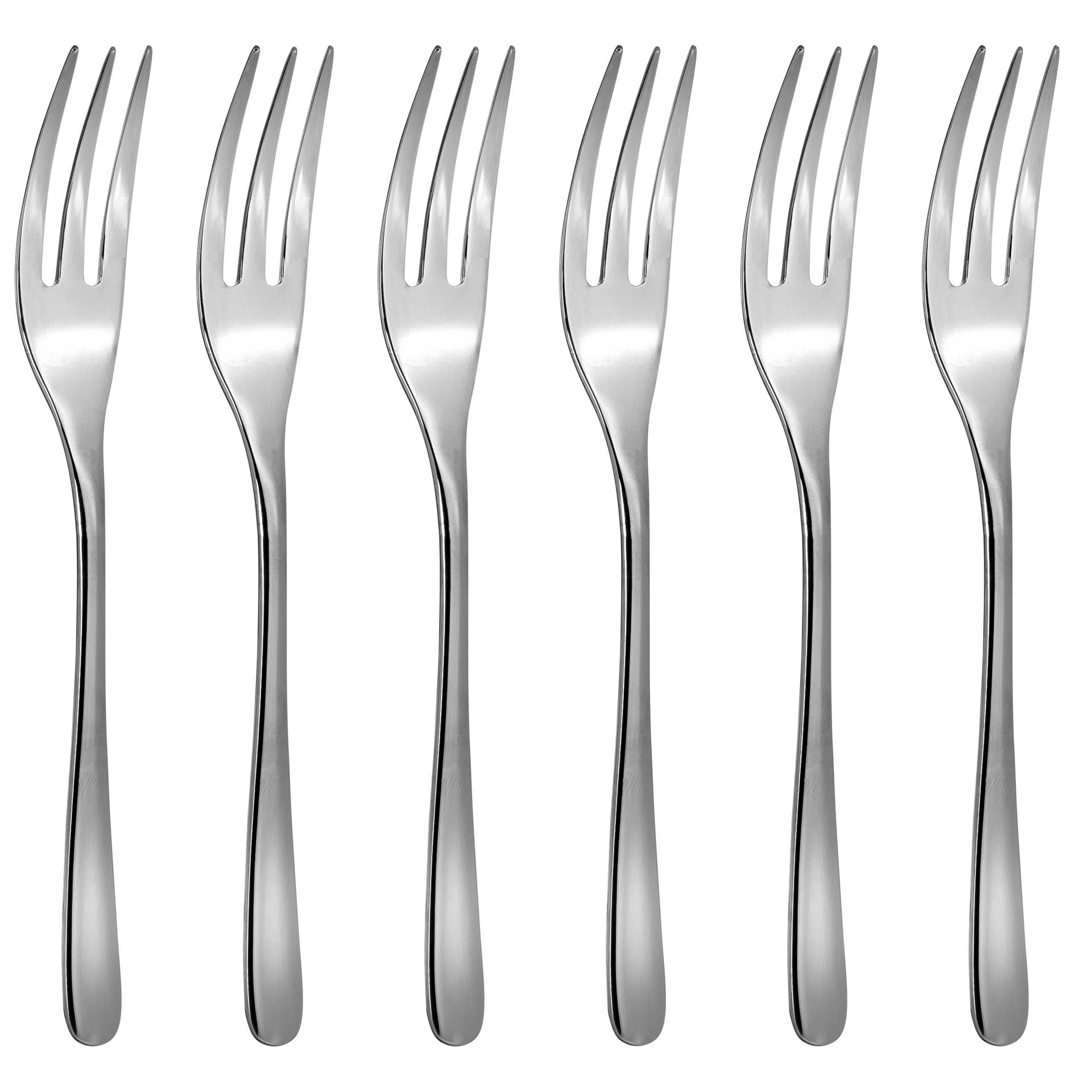 Sambonet Taste cake fork set 6 pcs. stainless steel