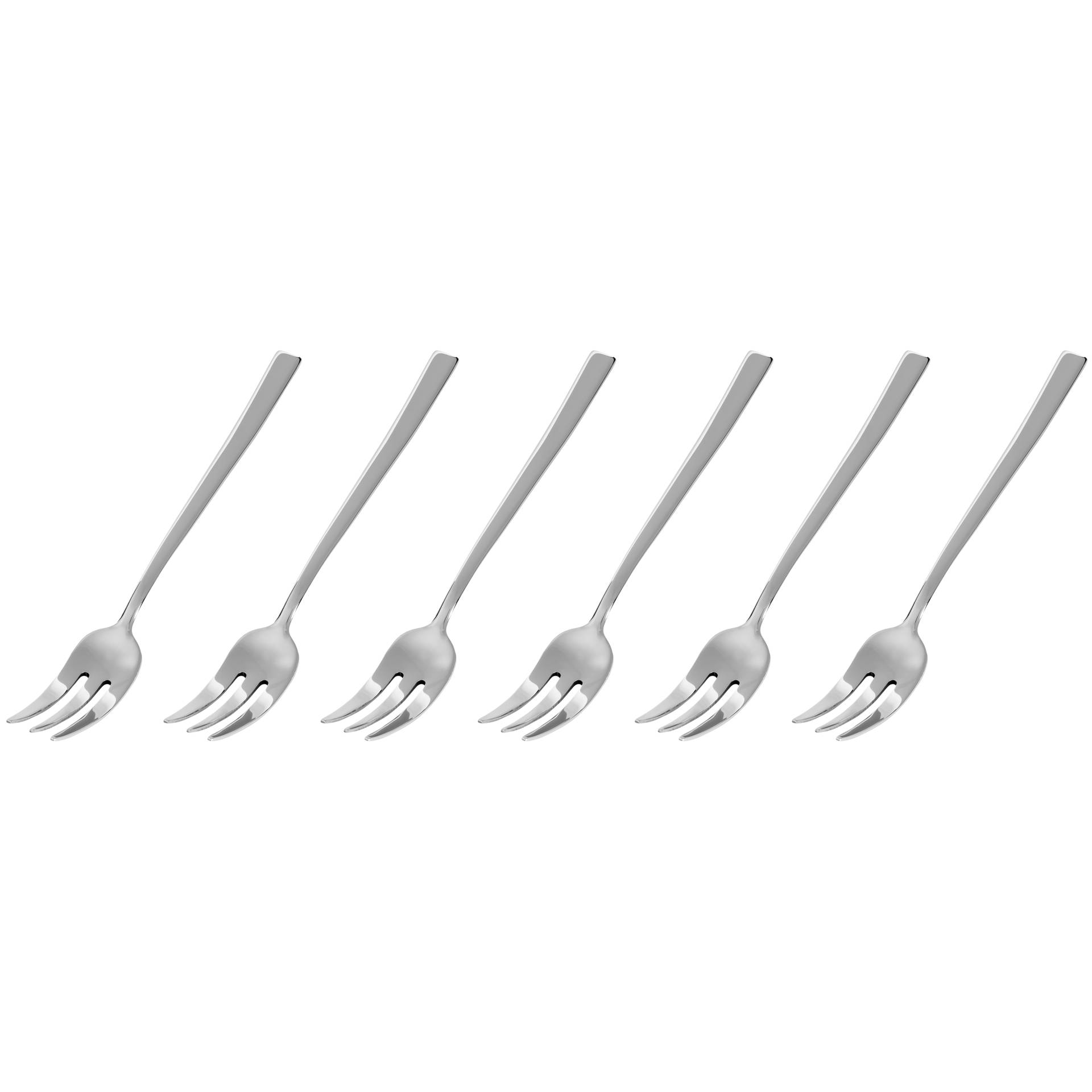Sambonet Rock             6 pcs. Cake Fork Set