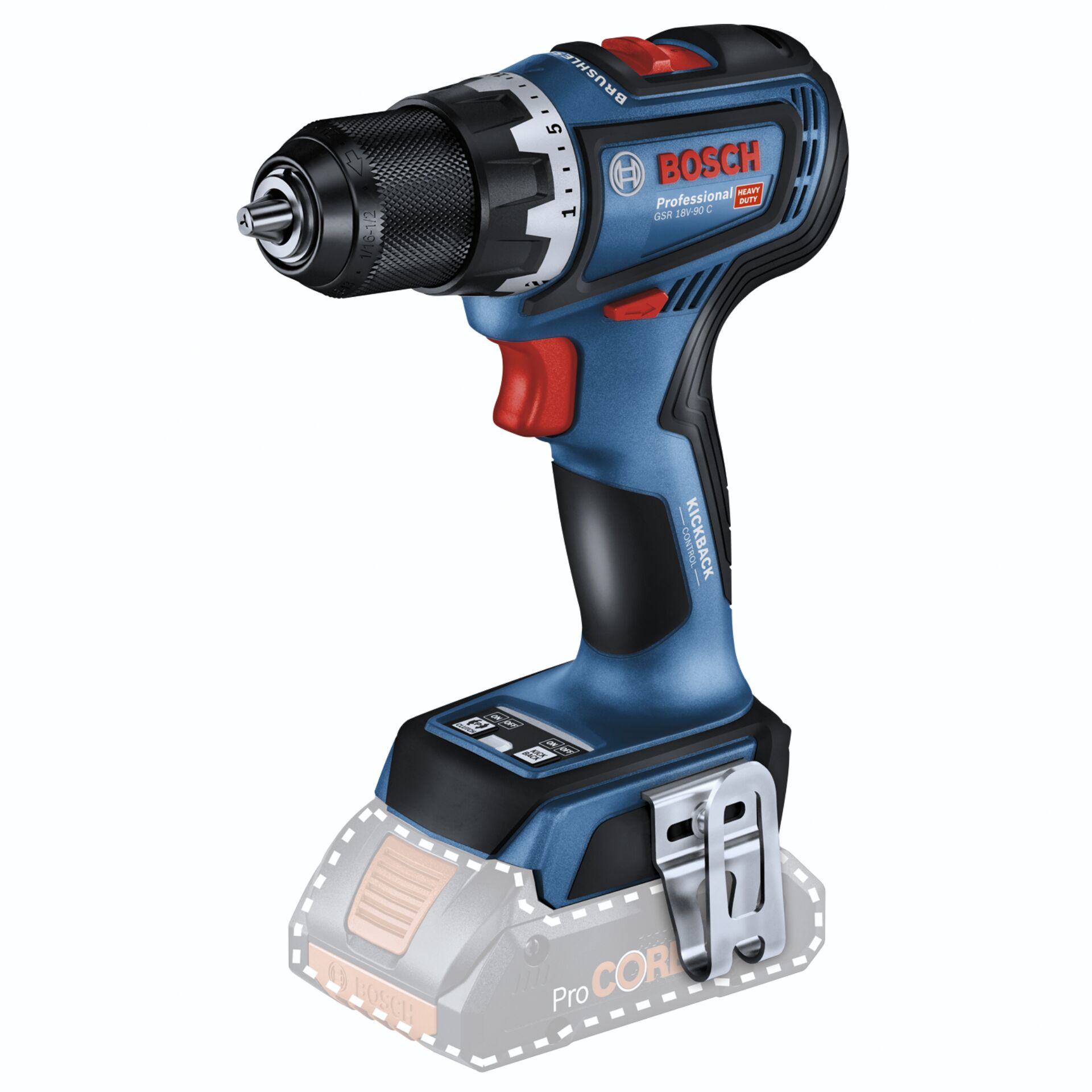 Bosch GSR 18V-90 C Cordless Drill Driver