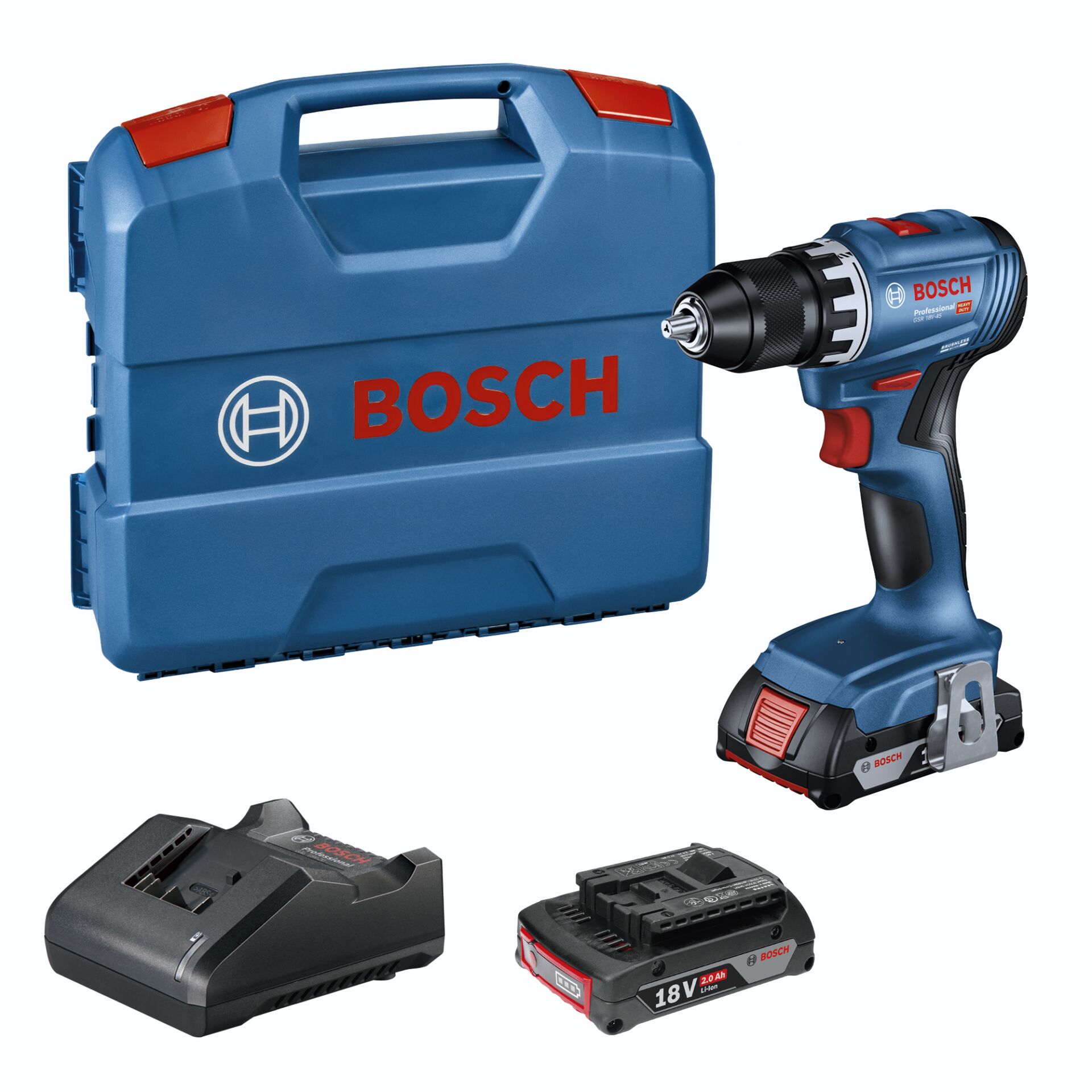 Bosch GSR 18V-45 Cordless Drill Driver