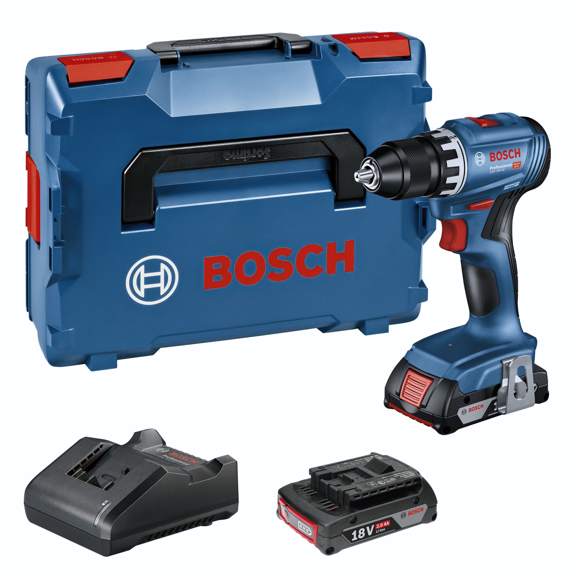 Bosch GSR 18V-45 Cordless Drill Driver