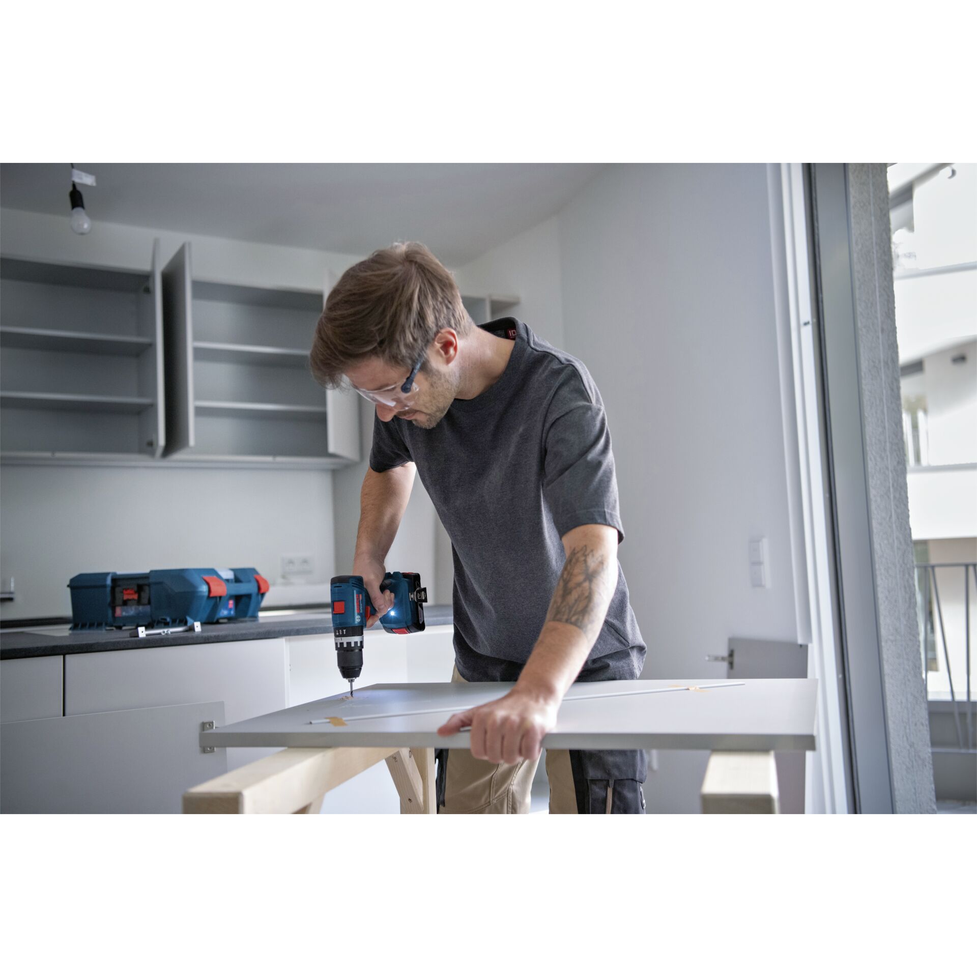 Bosch GSB 18V-45 Cordless Combi Drill
