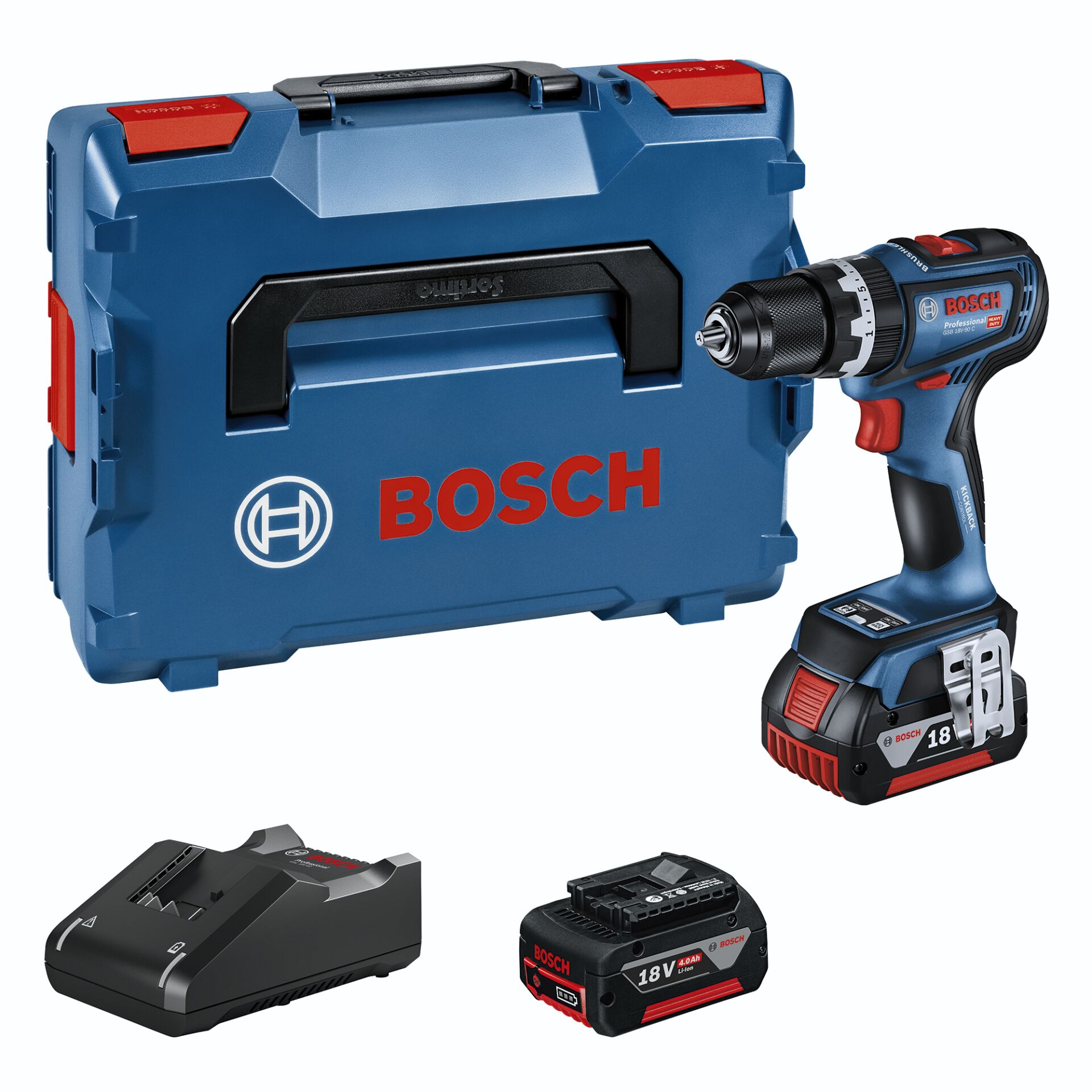 Bosch GSB 18V-90 C Cordless Combi Drill
