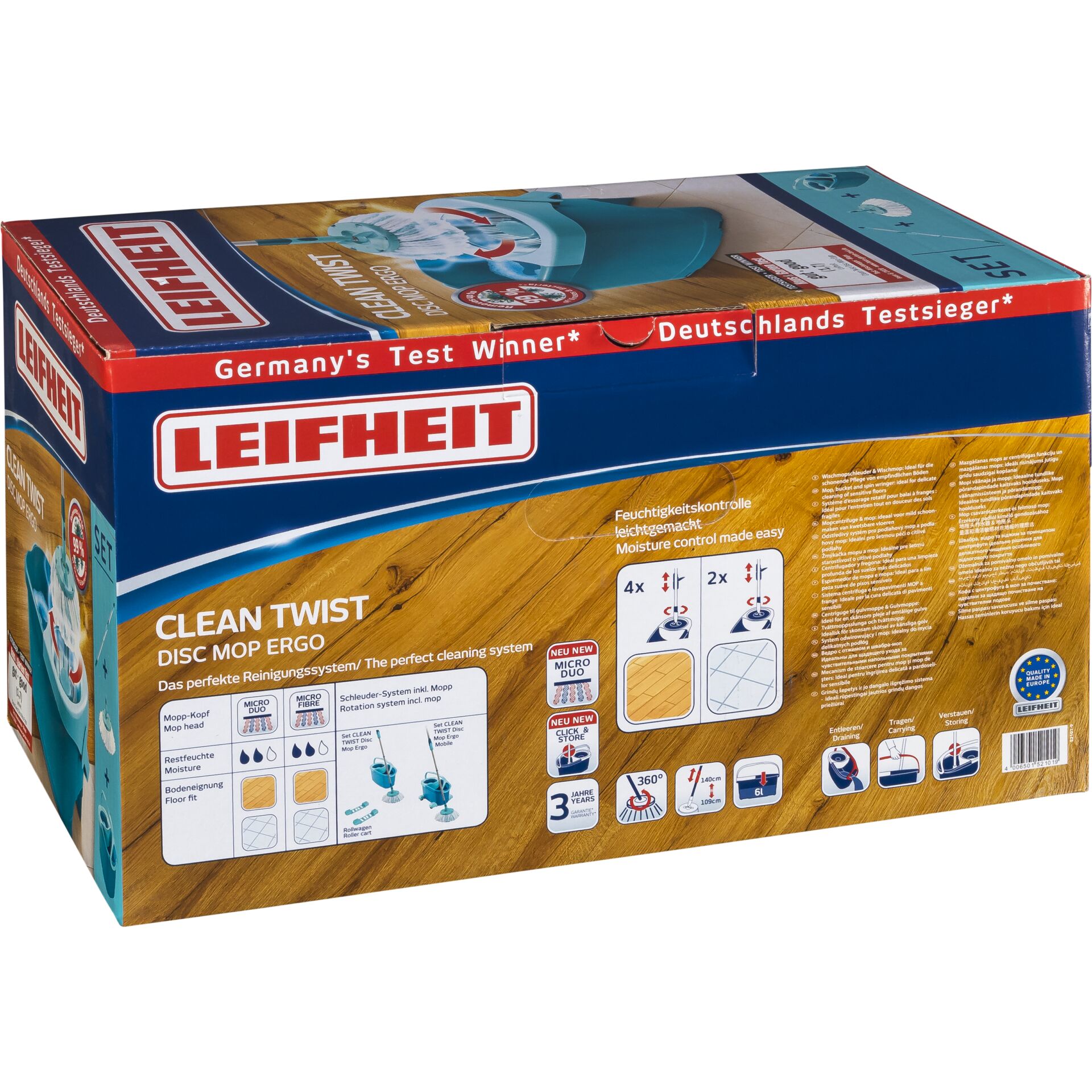 Leifheit kit Clean Twist Mop Ergo