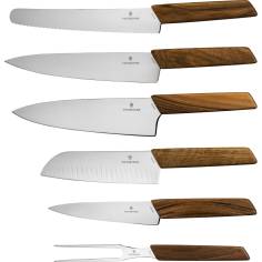 Victorinox Swiss Modern  blocco portacoltelli legno faggio 6 2
