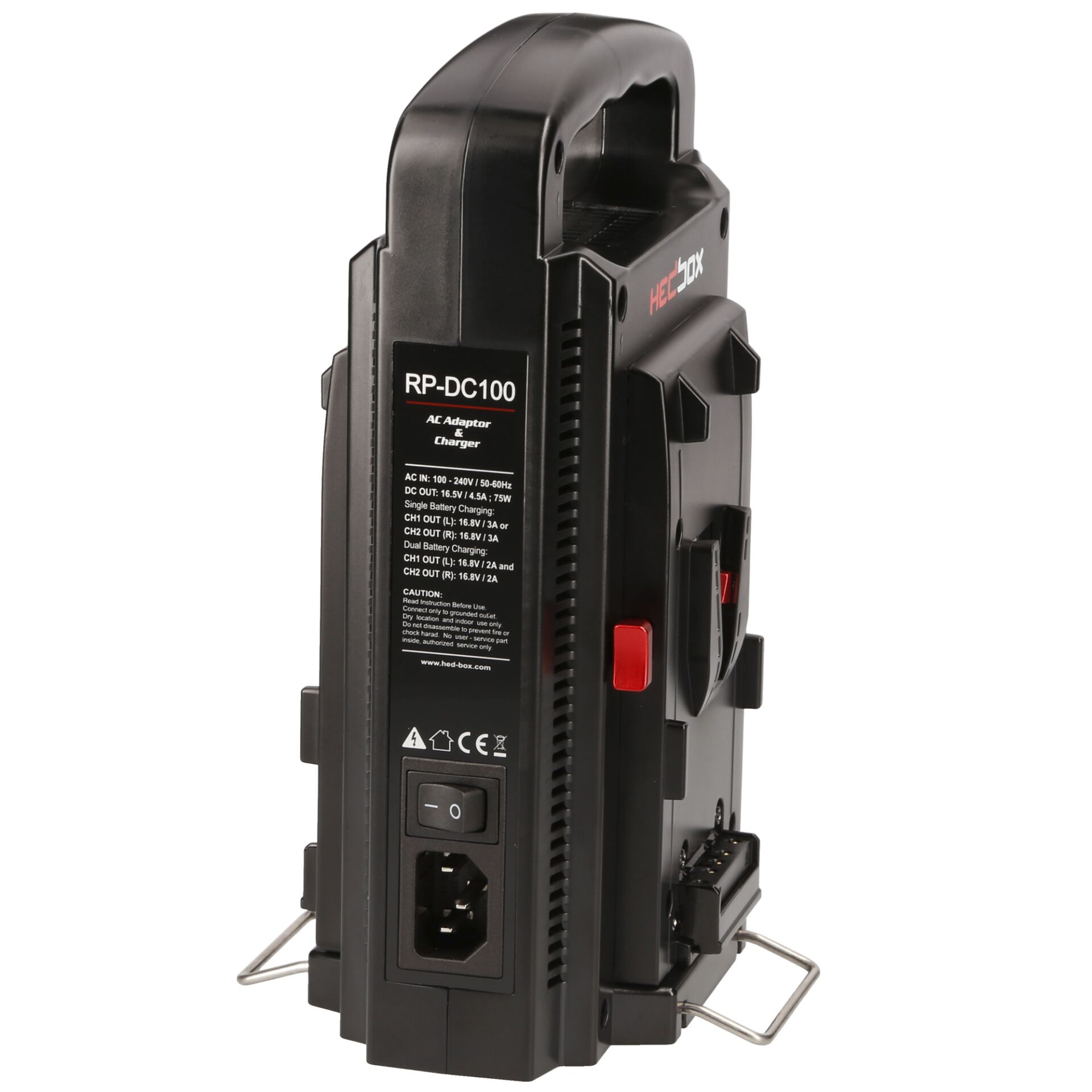 Hedbox RP-DC100V V-Mount Professional Dual Charger