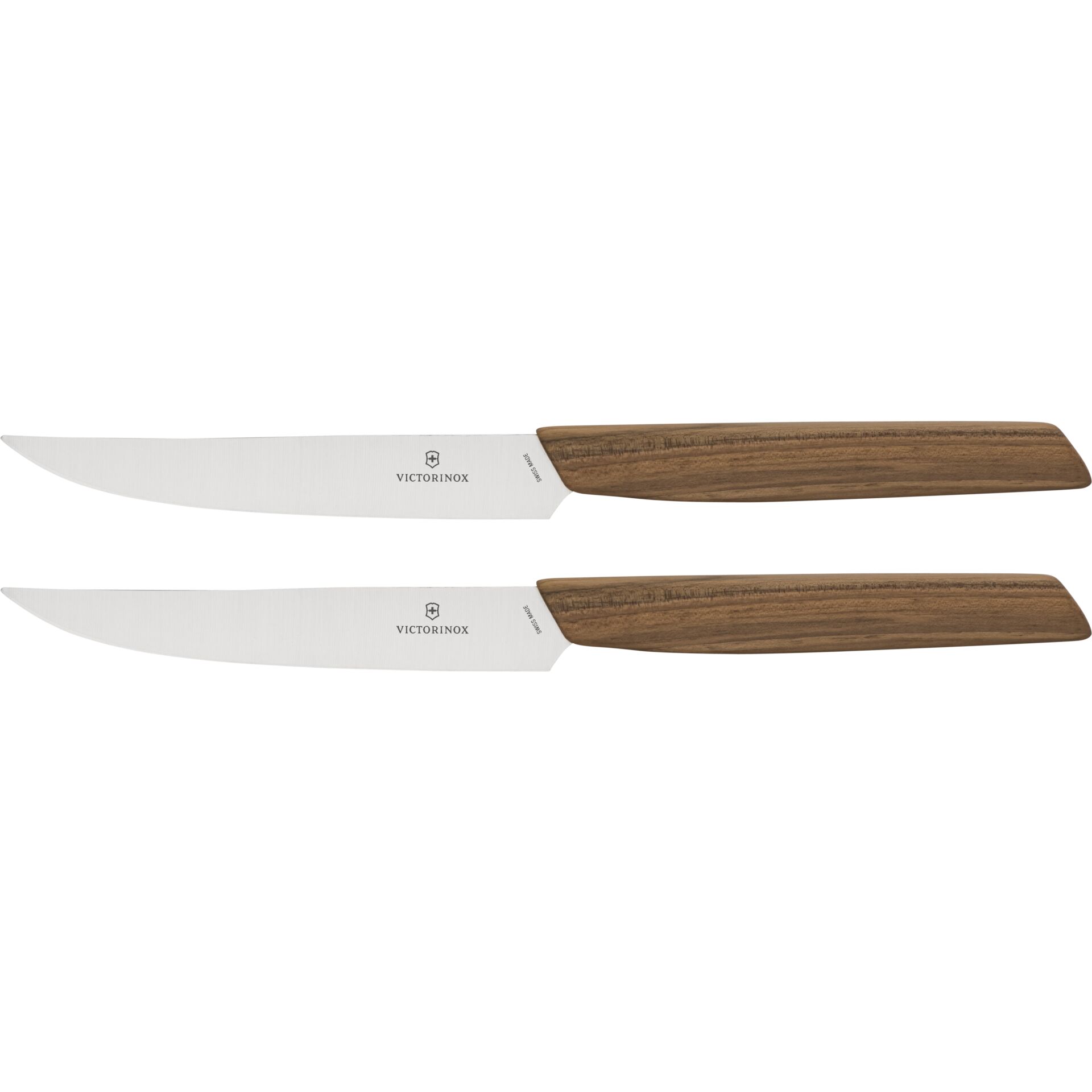 Victorinox Swiss Modern set coltel.da bist.legno noce 2p