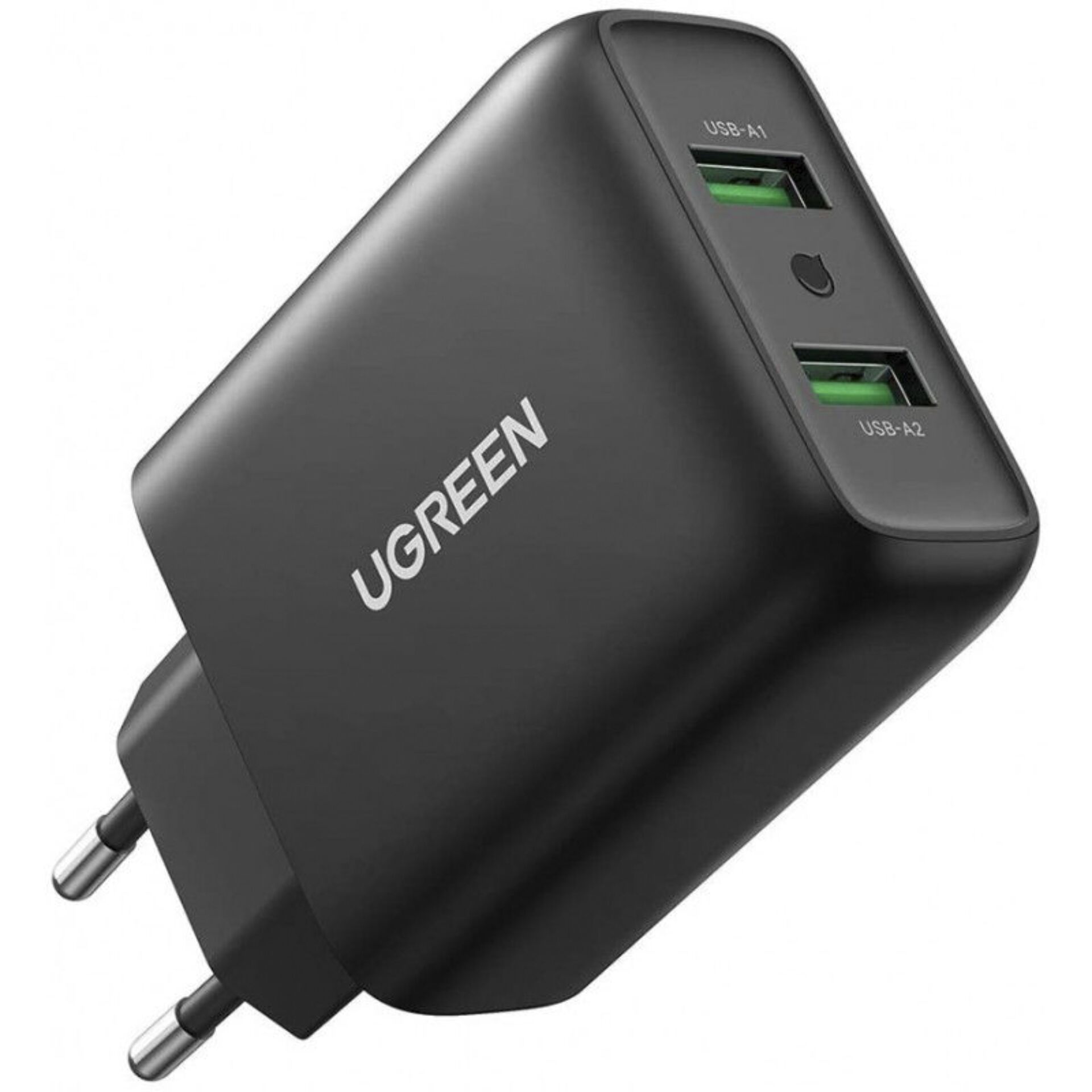 UGREEN Dual USB-A QC 3.0 36W Wall caricabatt.