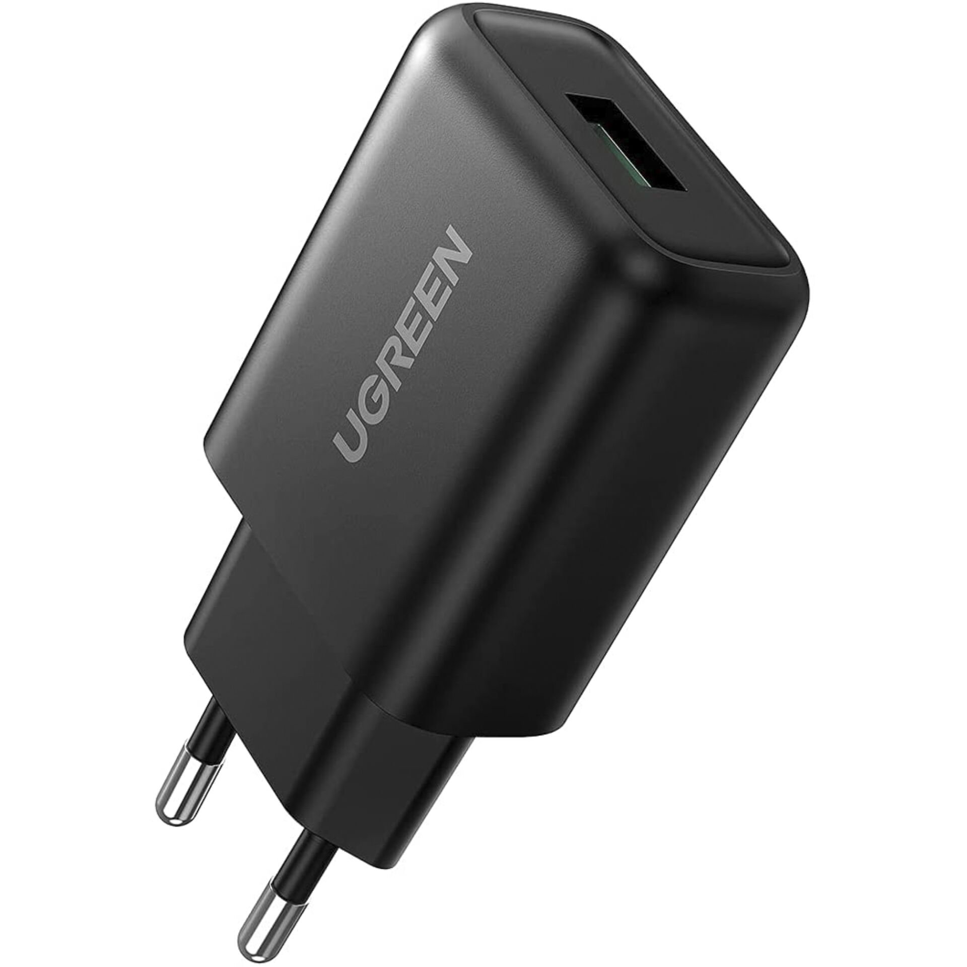 UGREEN USB-A QC 3.0 18W caricatore parete EU nero
