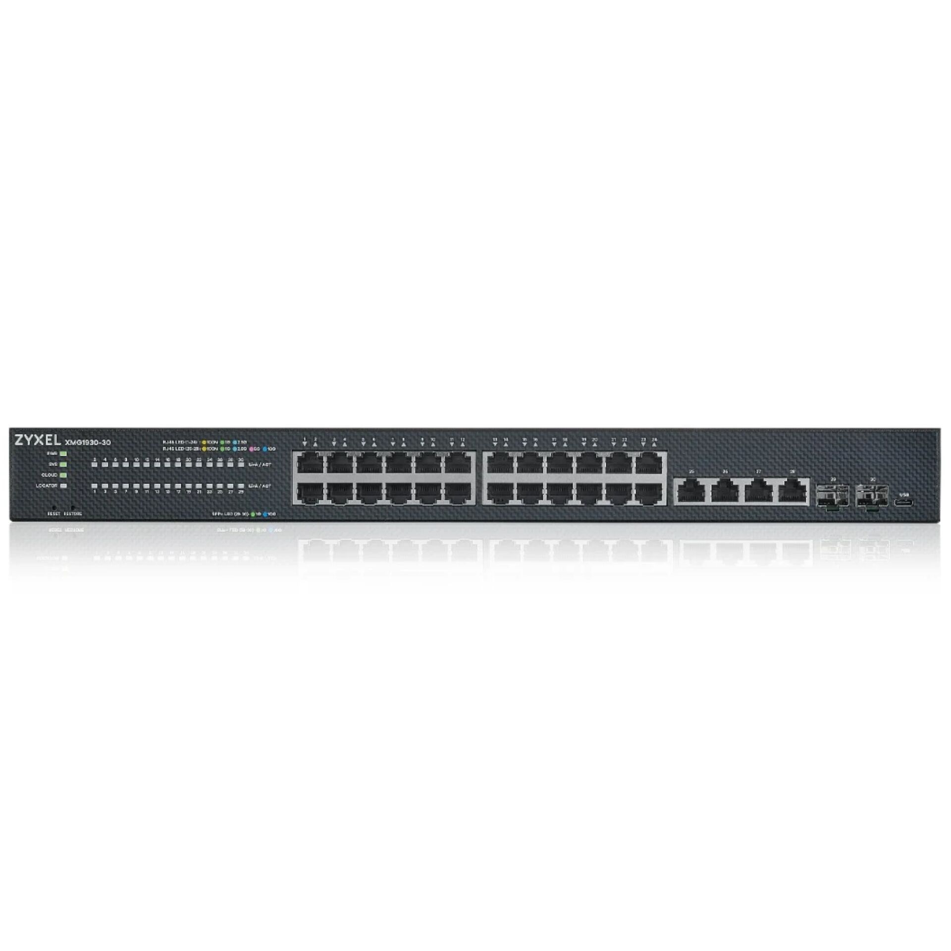 Zyxel XMG1930-30 24-port Smart Switch, NebulaFlex