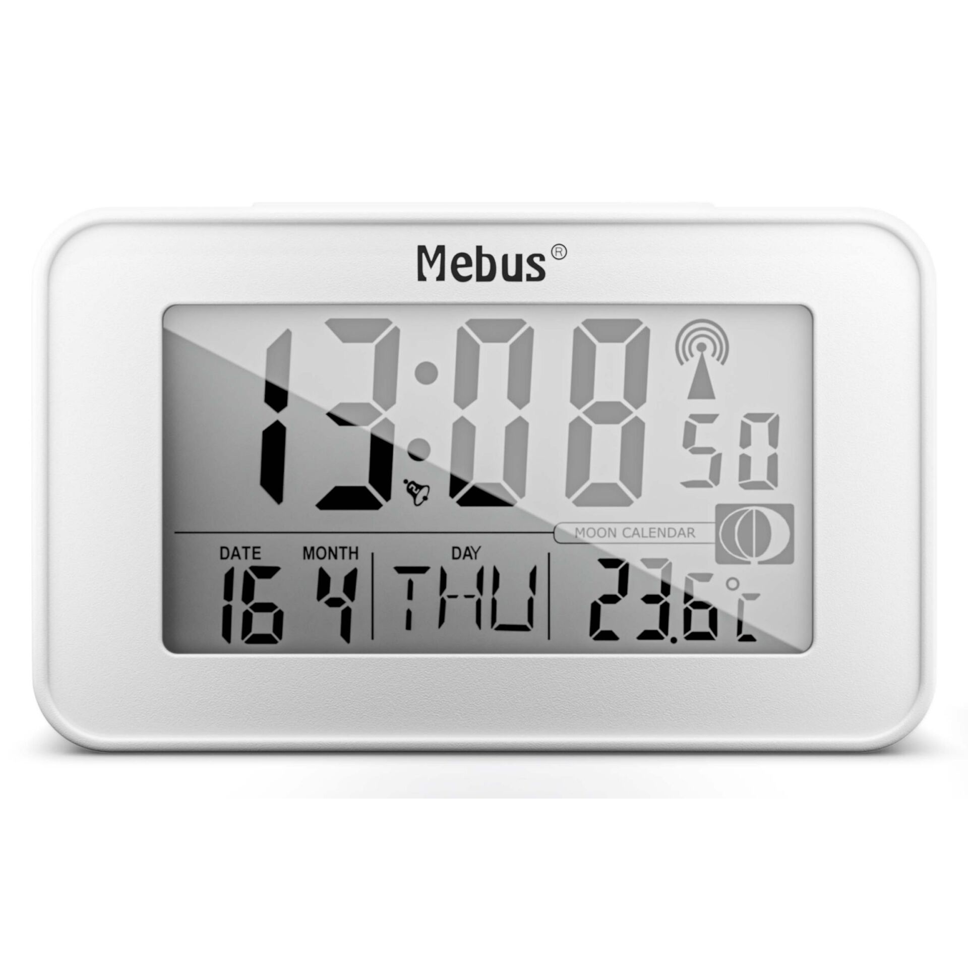 Mebus 51461 sveglia radiocontroll., digitale