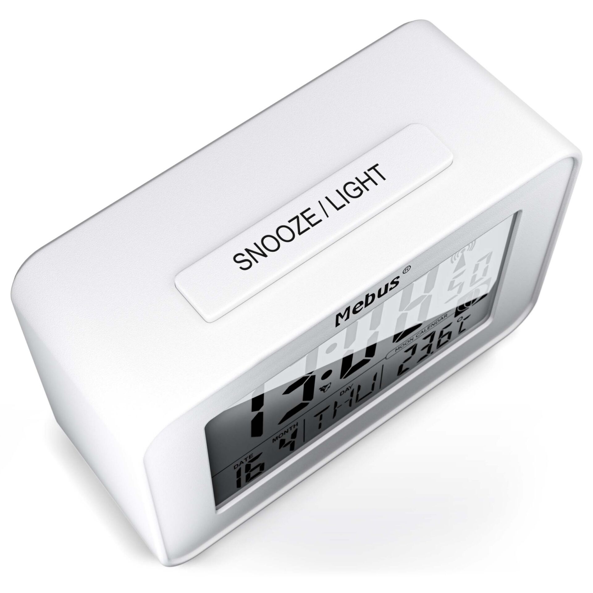 Mebus 51461 sveglia radiocontroll., digitale