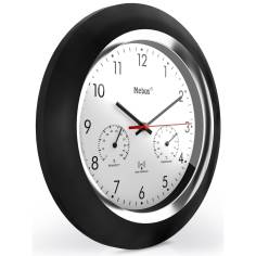 Mebus 19453  orologio da parete radiocontr. con termom. e ig 2