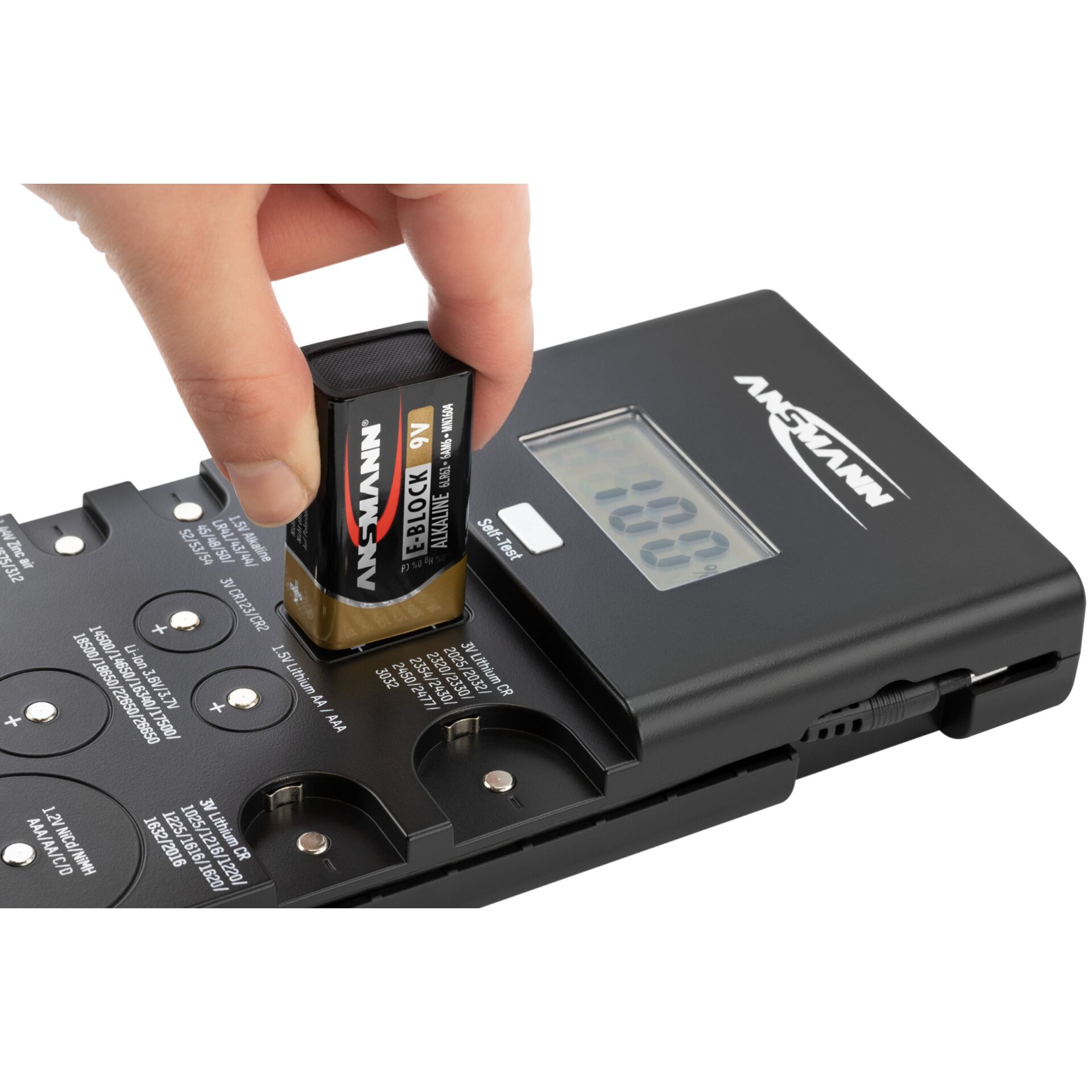 Ansmann Energy Check LCD Battery Tester         1900-0100