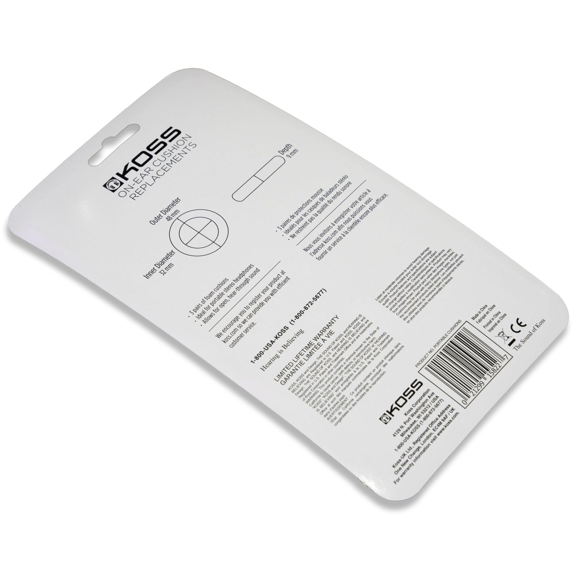 Koss PortaPro Class. Ear Pads 3 pairs