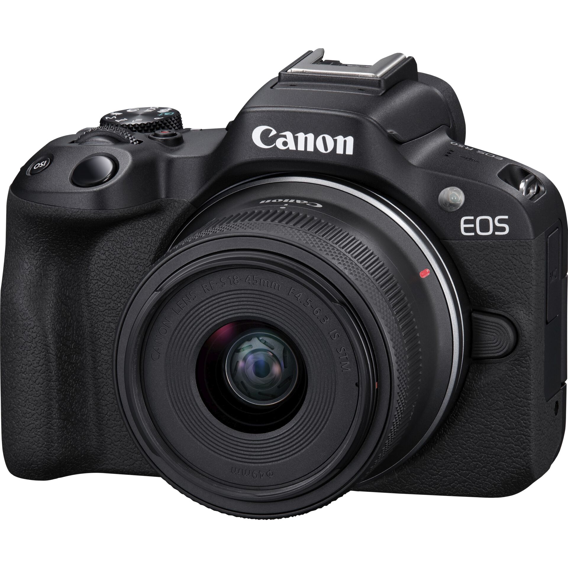 Canon EOS R50 Set nero + RF-S 18-45 IS STM