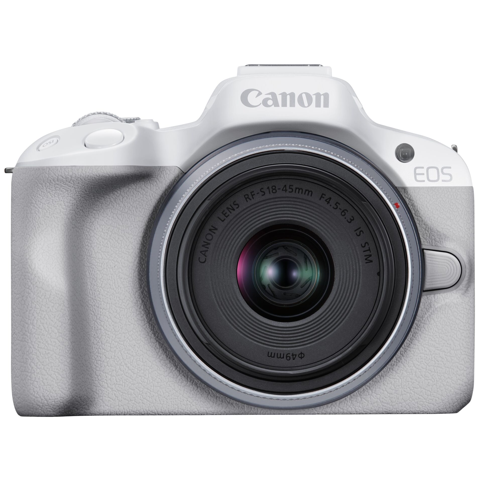 Canon EOS R50 bianco Set + RF-S 18-45 IS STM