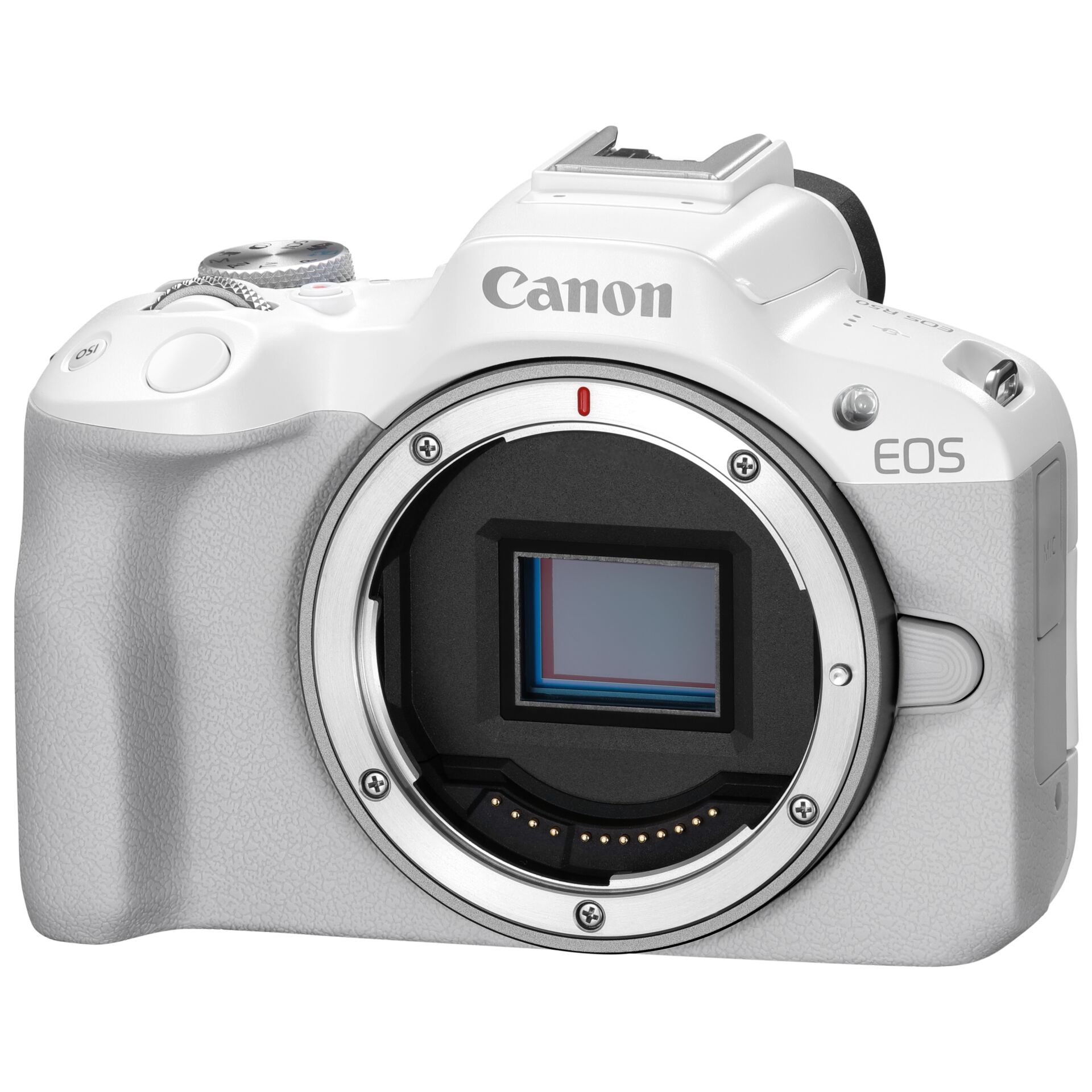 Canon EOS R50 bianco Set + RF-S 18-45 IS STM