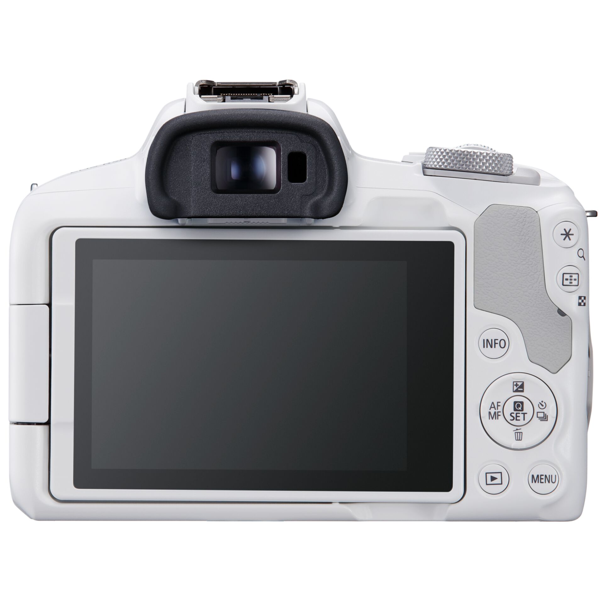 Canon EOS R50 bianco Set + RF-S 18-45 IS STM