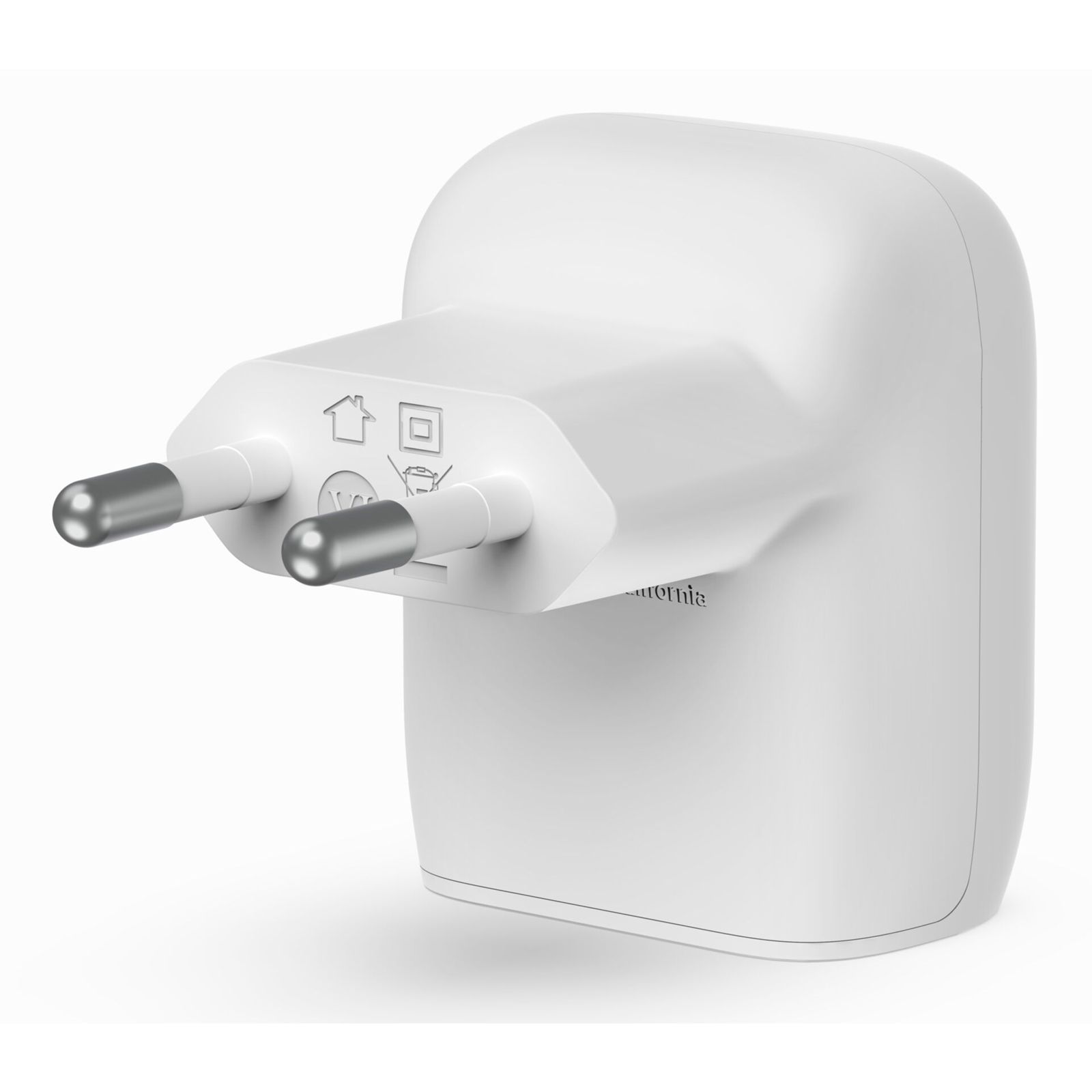 Belkin Netzladegerät 20W PD+PPD USB-C/Lig.1m wh  WCA006vf1MW