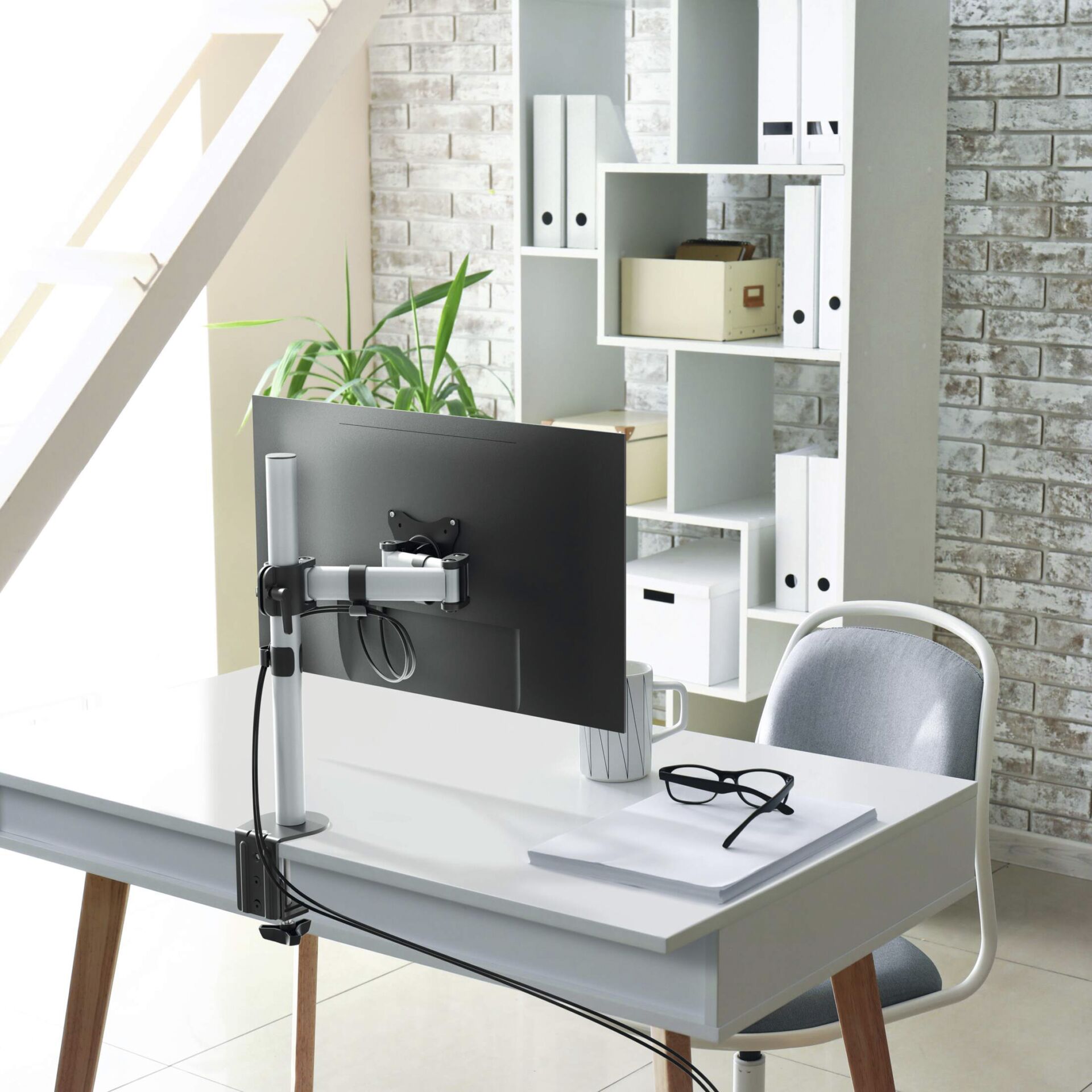 Durable Monitor Halterung Select für 1 Monitor, Tischbef.  5