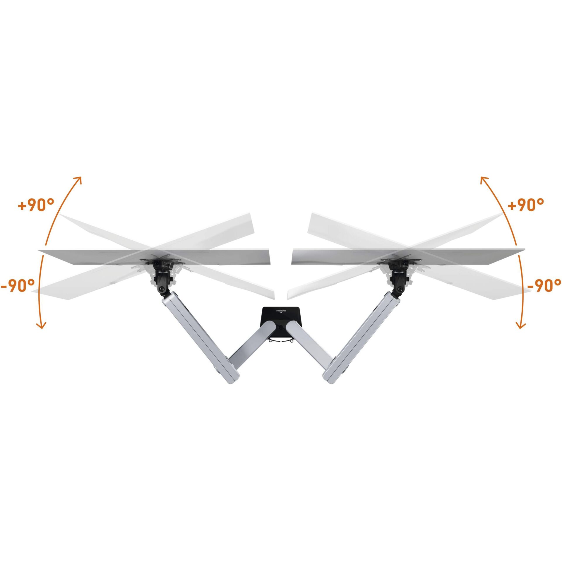 Durable Monitor Halterung Select PLUS Arm f.2 Monitore, TB 5