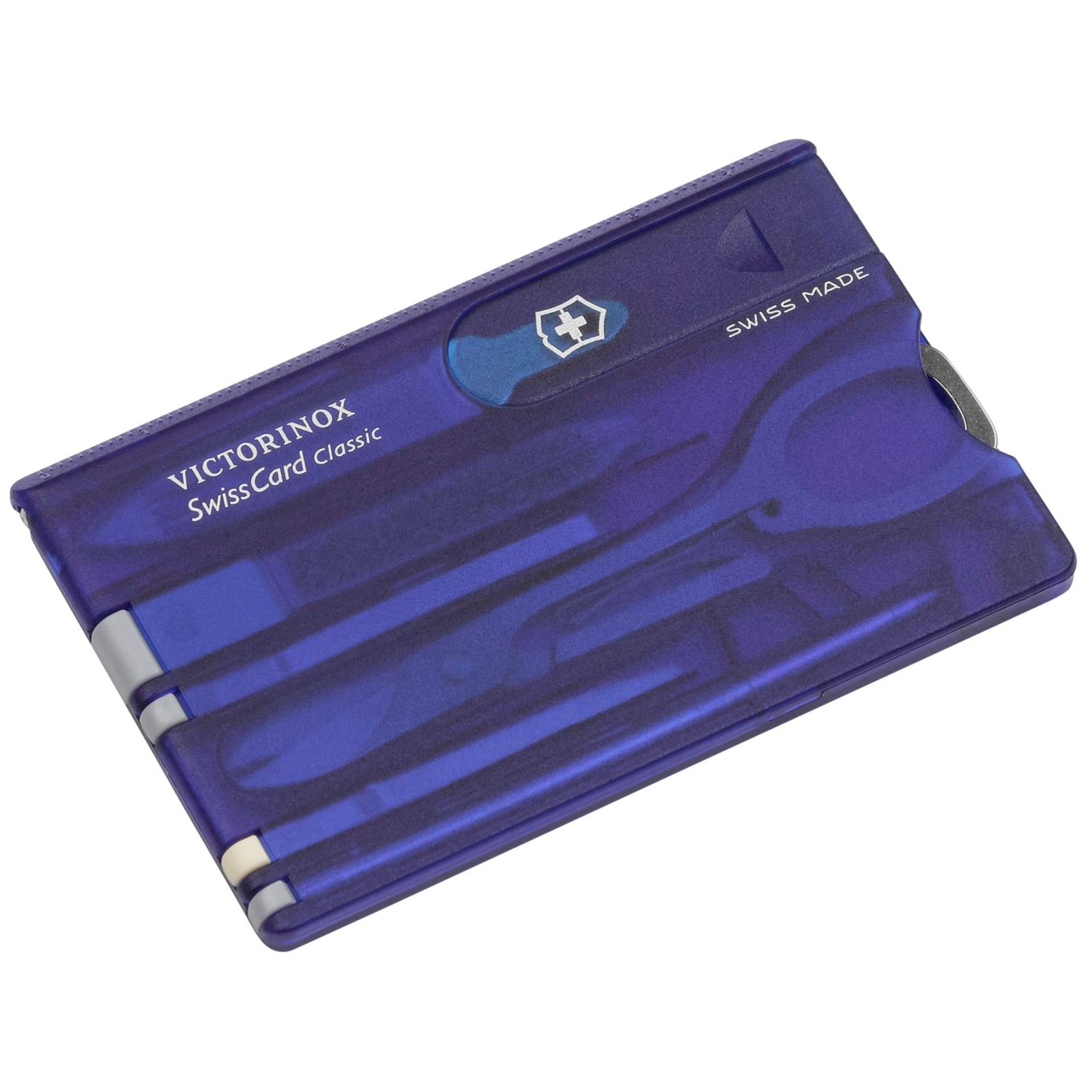 Victorinox SWISSCARD blu trasparente
