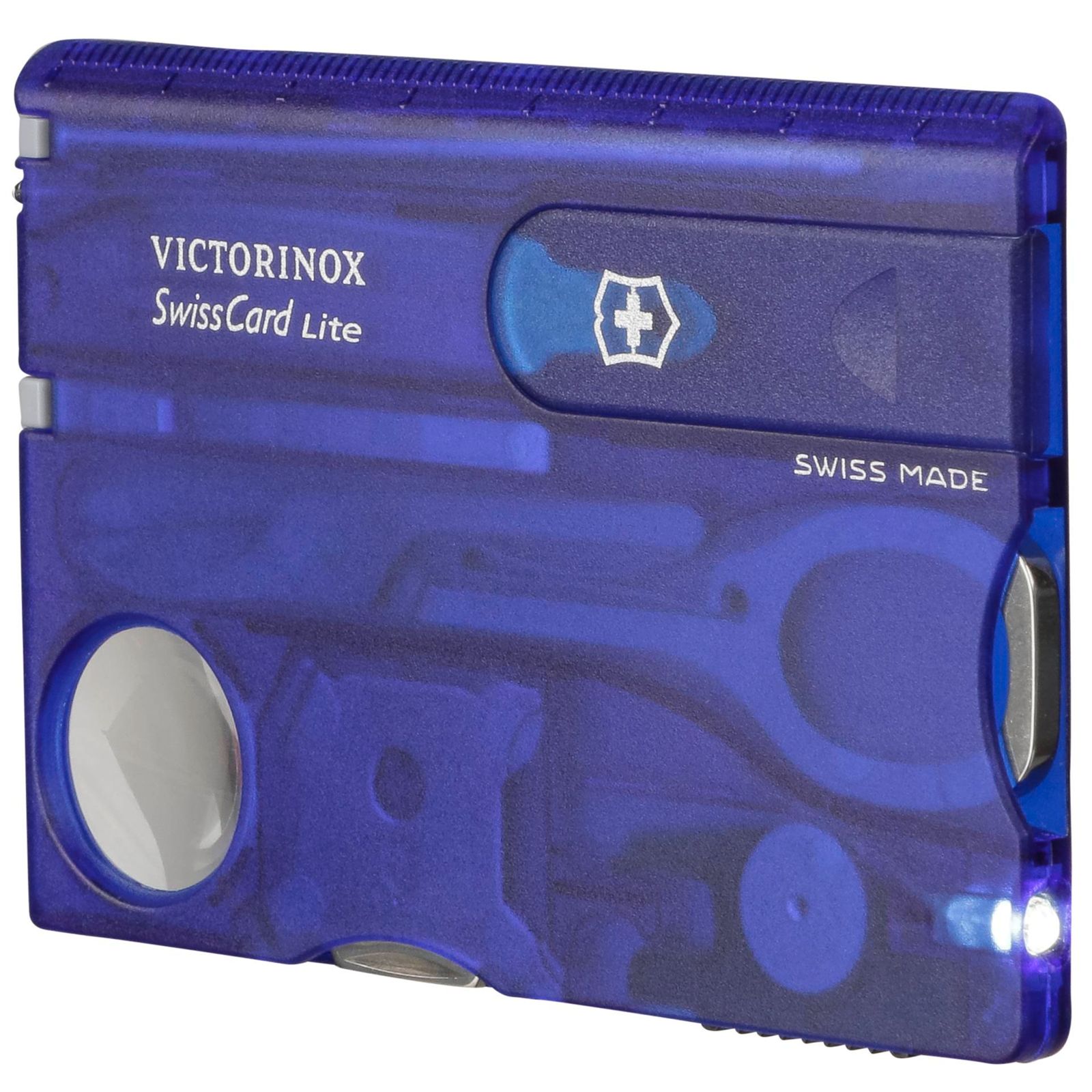 Victorinox SWISSCARD LITE blu trasparente