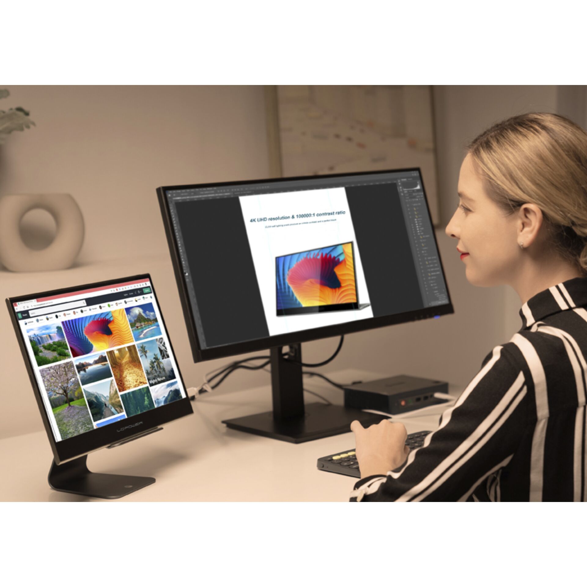 LC-Power LC-M16-4K-UHD-P-OLED Portabler UHD-Monitor