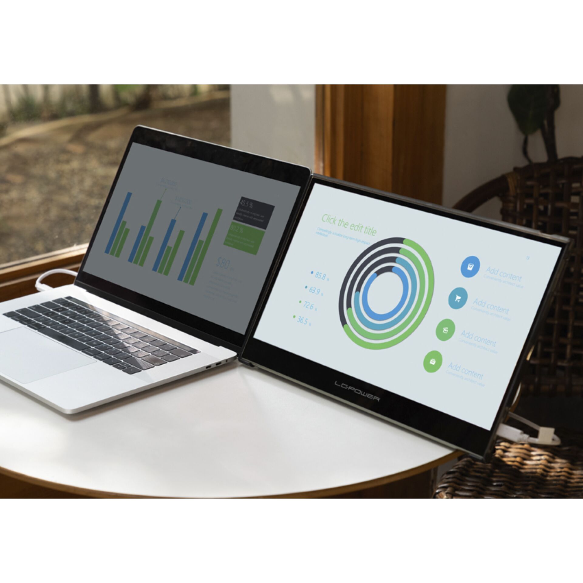 LC-Power LC-M16-4K-UHD-P-OLED Portabler UHD-Monitor