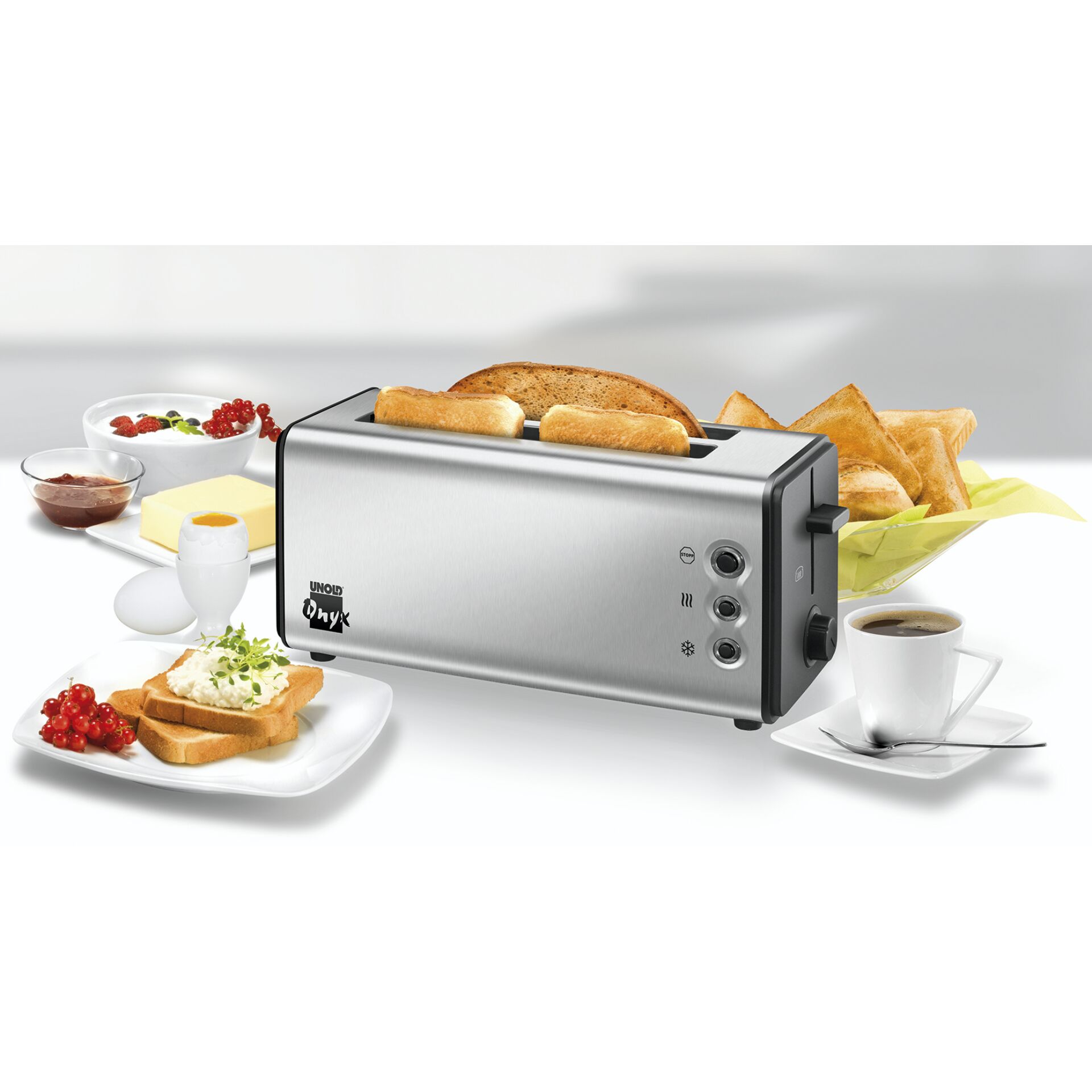 Unold 38915 Tosta pane Onyx Duplex