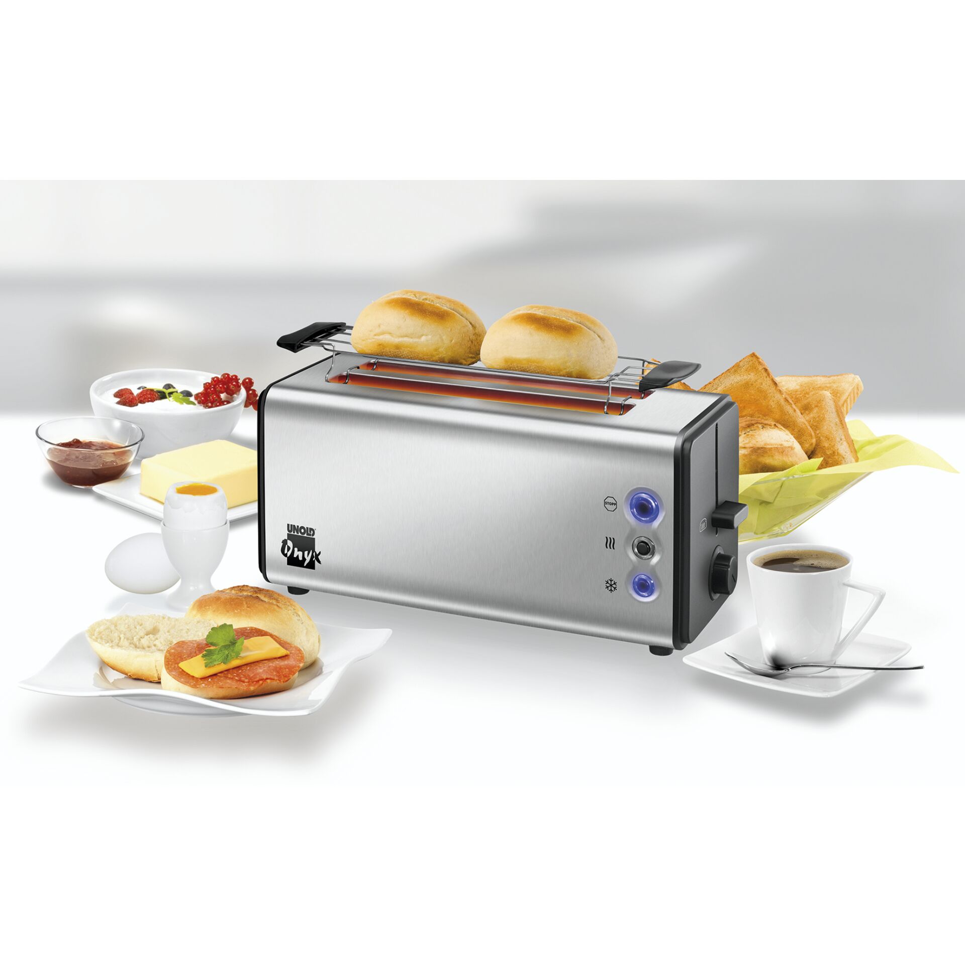 Unold 38915 Tosta pane Onyx Duplex