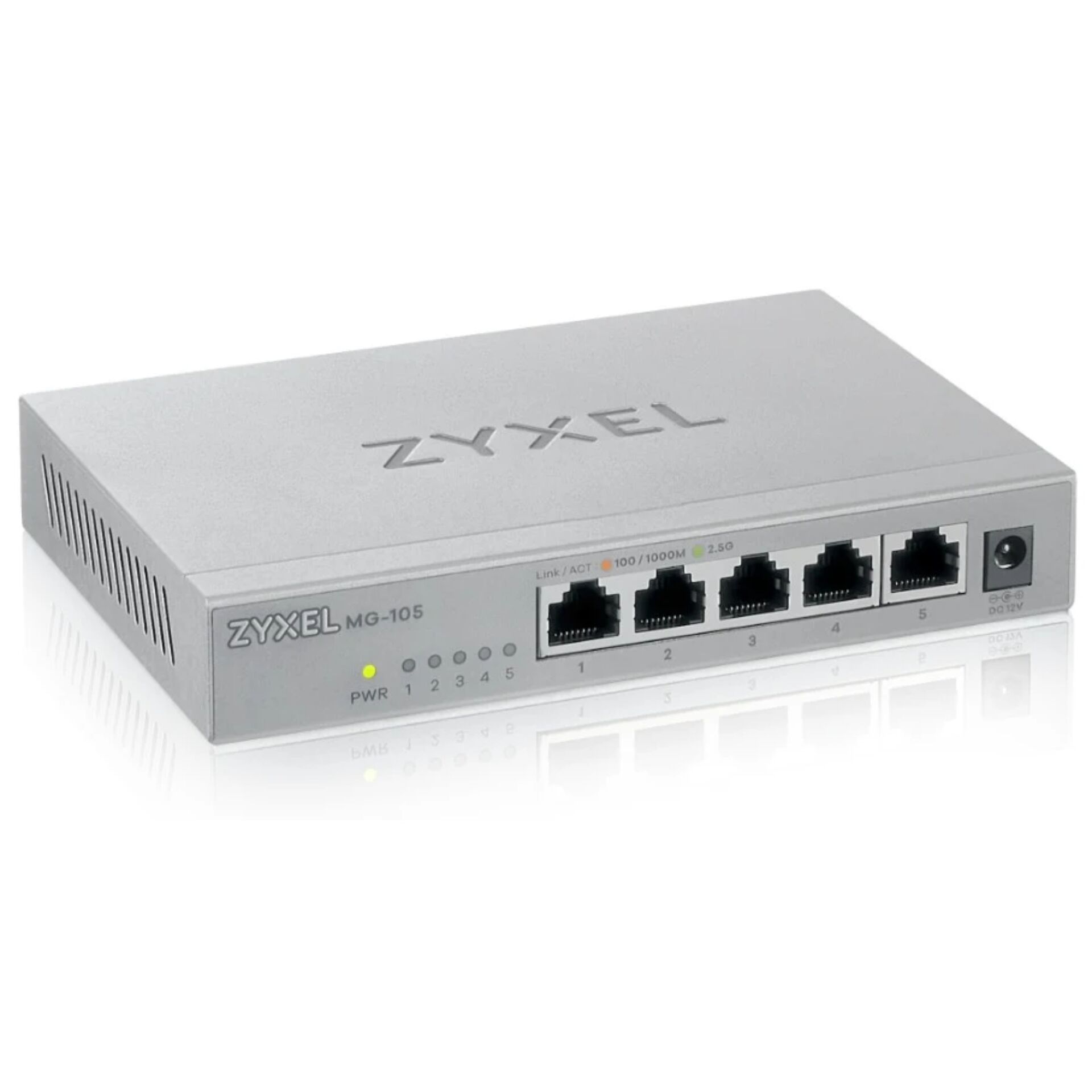 Zyxel MG-105 5 Port 2,5G MultiGig Switch unmanaged