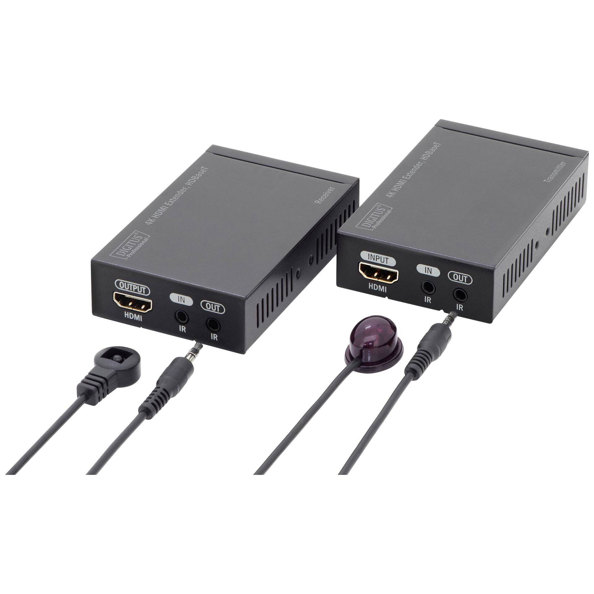 Digitus 4K HDMI Extender kit 70 m via cavo da rete