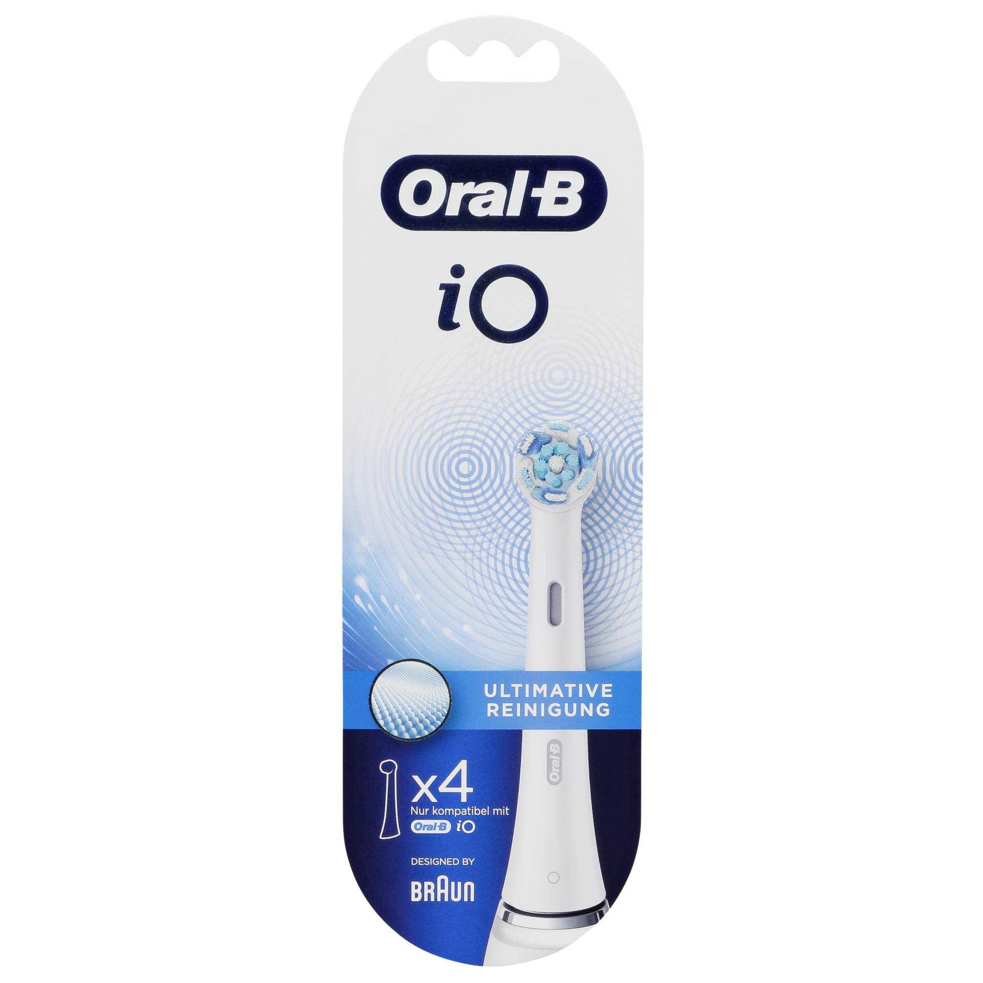 Braun Oral-B iO testine di pulizia set da 4 pz.