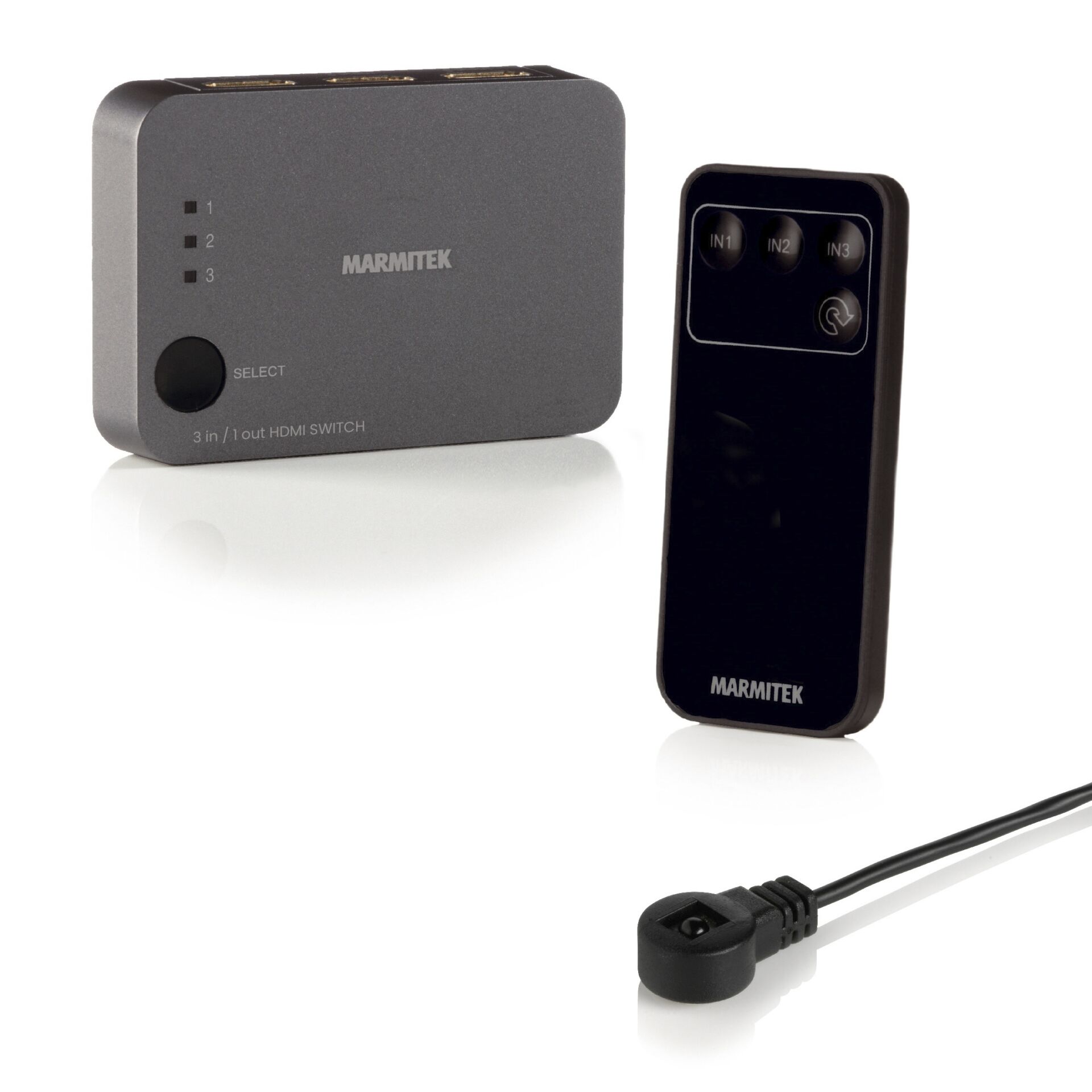 Marmitek Connect 310 UHD 2.0 HDMI AutoSwitch 3 in/1 out 4K60